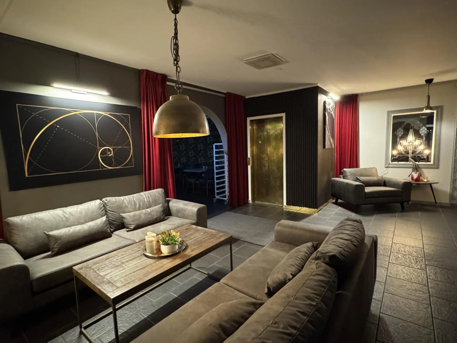 Lobby or reception in Gylle Hotell & Restaurang Brödernas