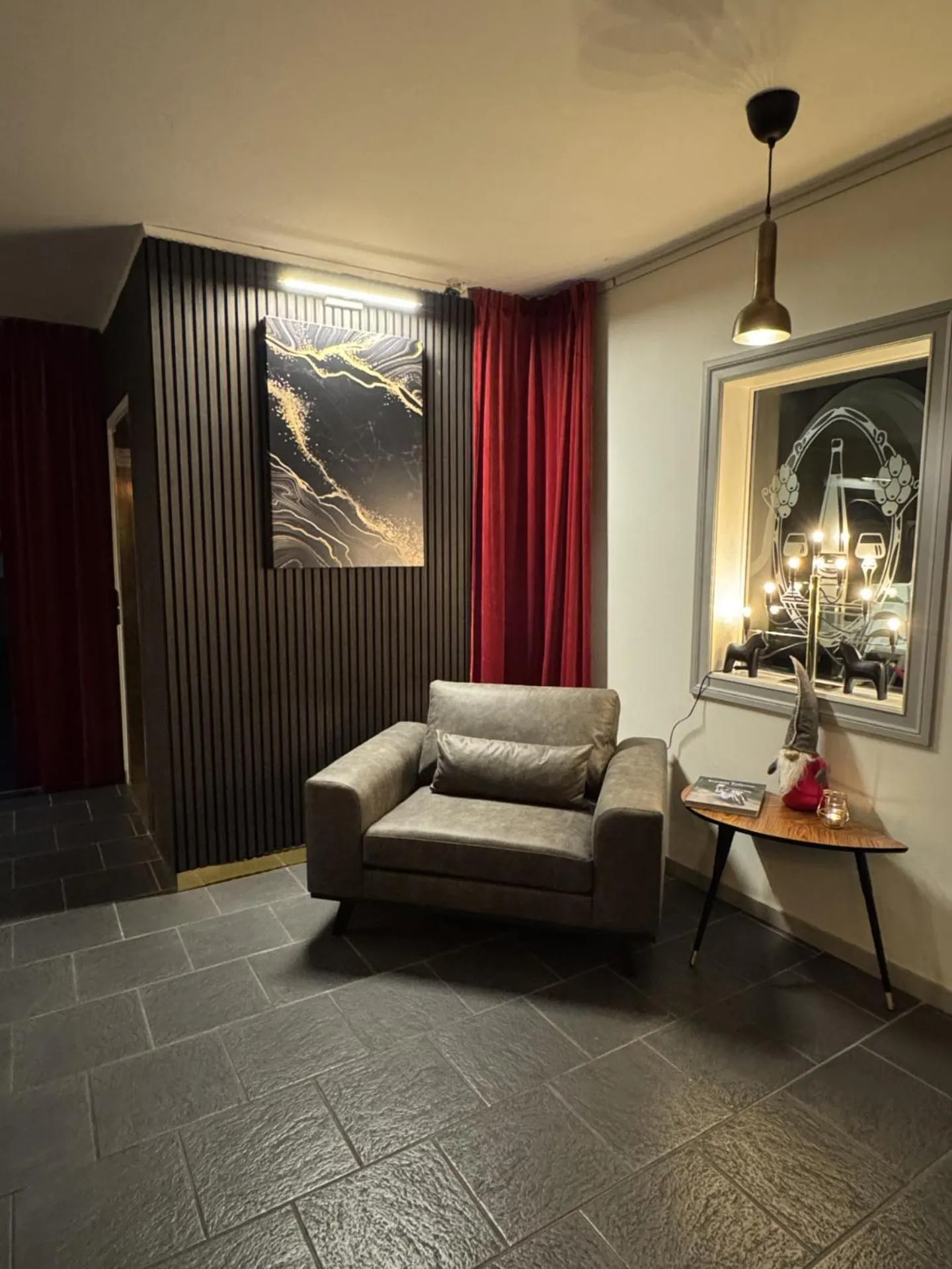 Lobby or reception in Gylle Hotell & Restaurang Brödernas