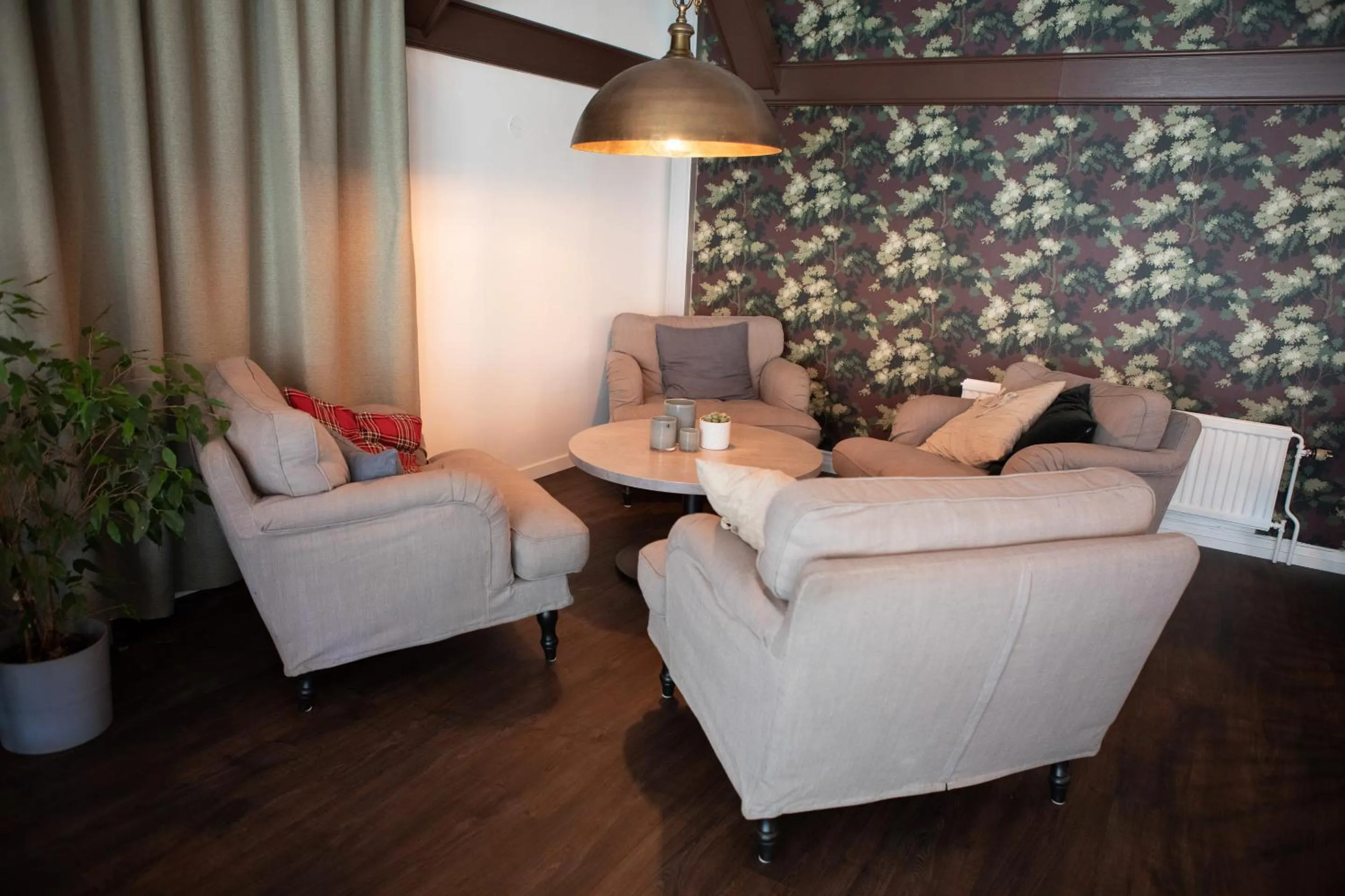 Lobby or reception in Gylle Hotell & Restaurang Brödernas