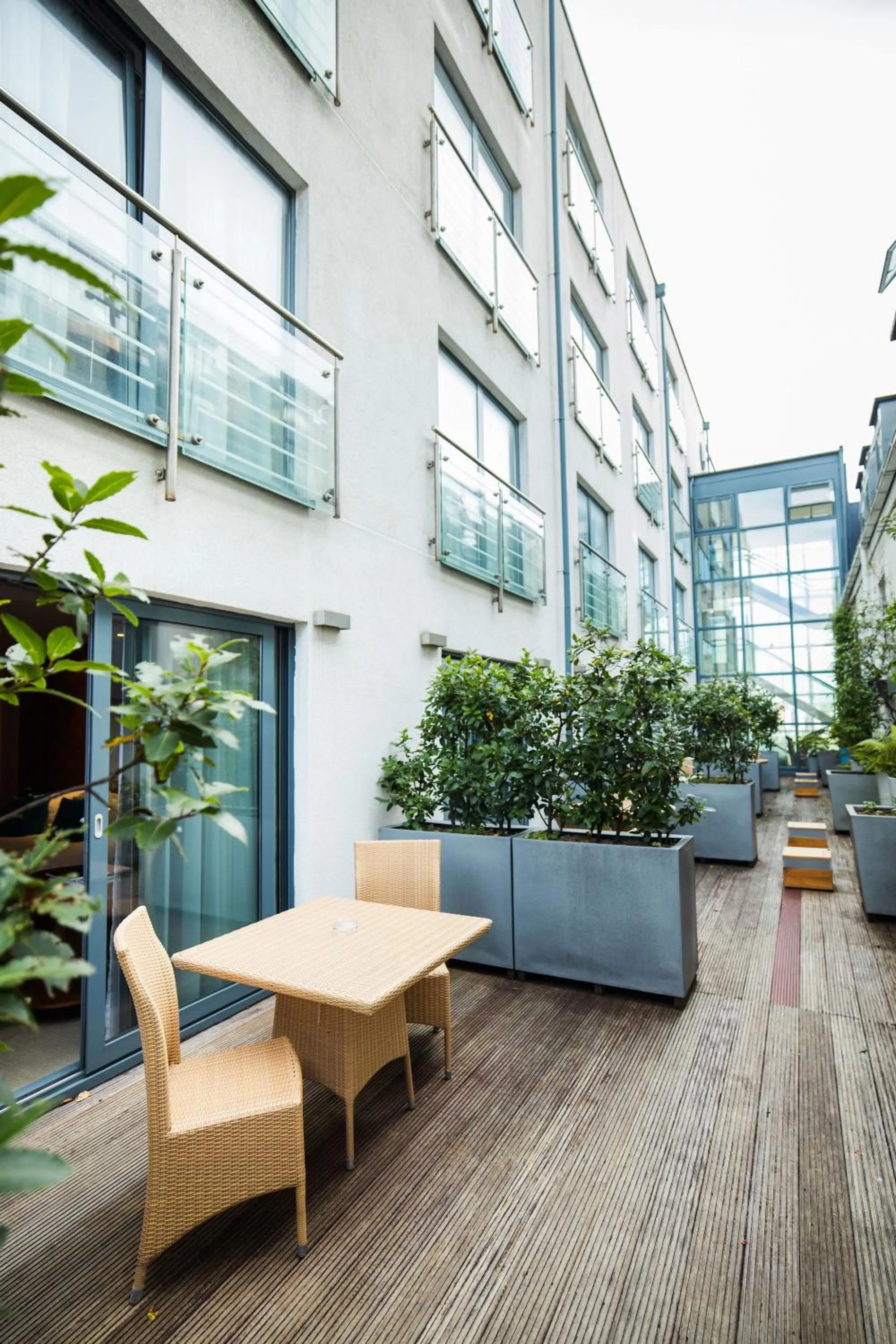 Balcony/Terrace in The Royal Yacht