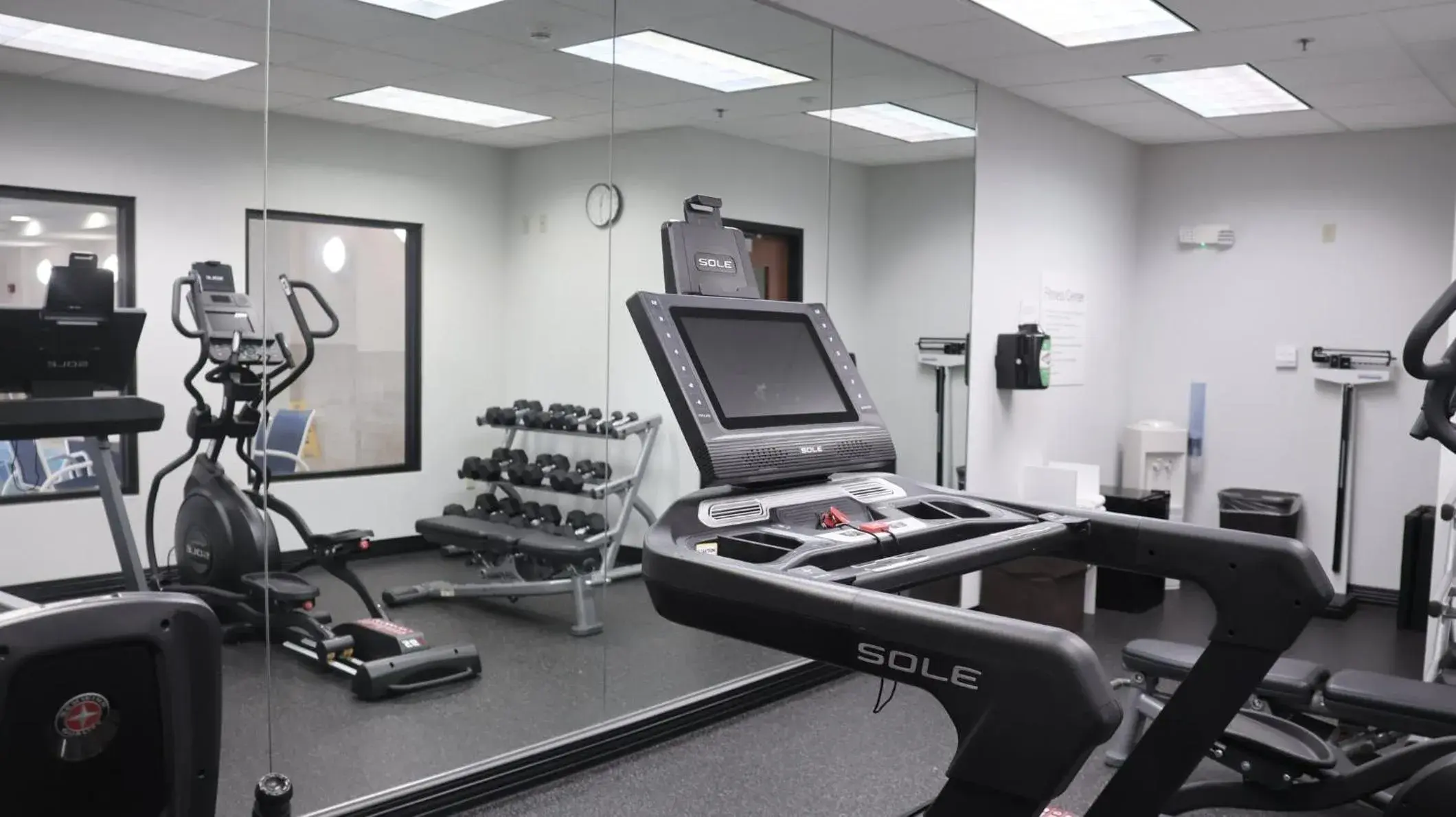 Fitness centre/facilities in Holiday Inn Express & Suites Morton Peoria Area by IHG Fitness centre/facilities in Holiday Inn Express & Suites Morton Peoria Area by IHG