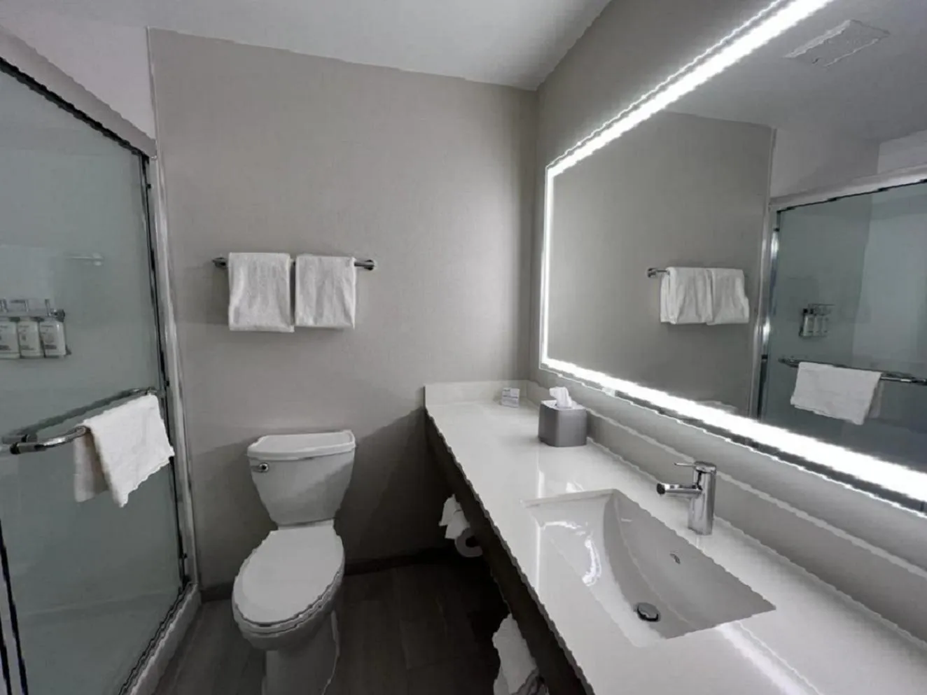 Bathroom in Holiday Inn Express - Rensselaer by IHG