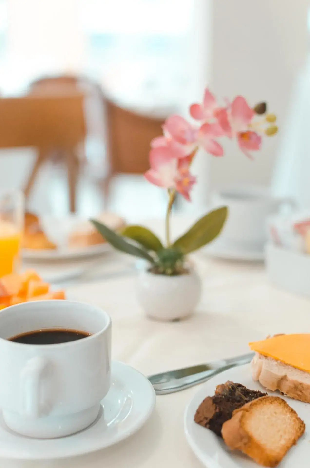 Buffet breakfast in Hotel Sunset Beach Buffet breakfast in Hotel Sunset Beach