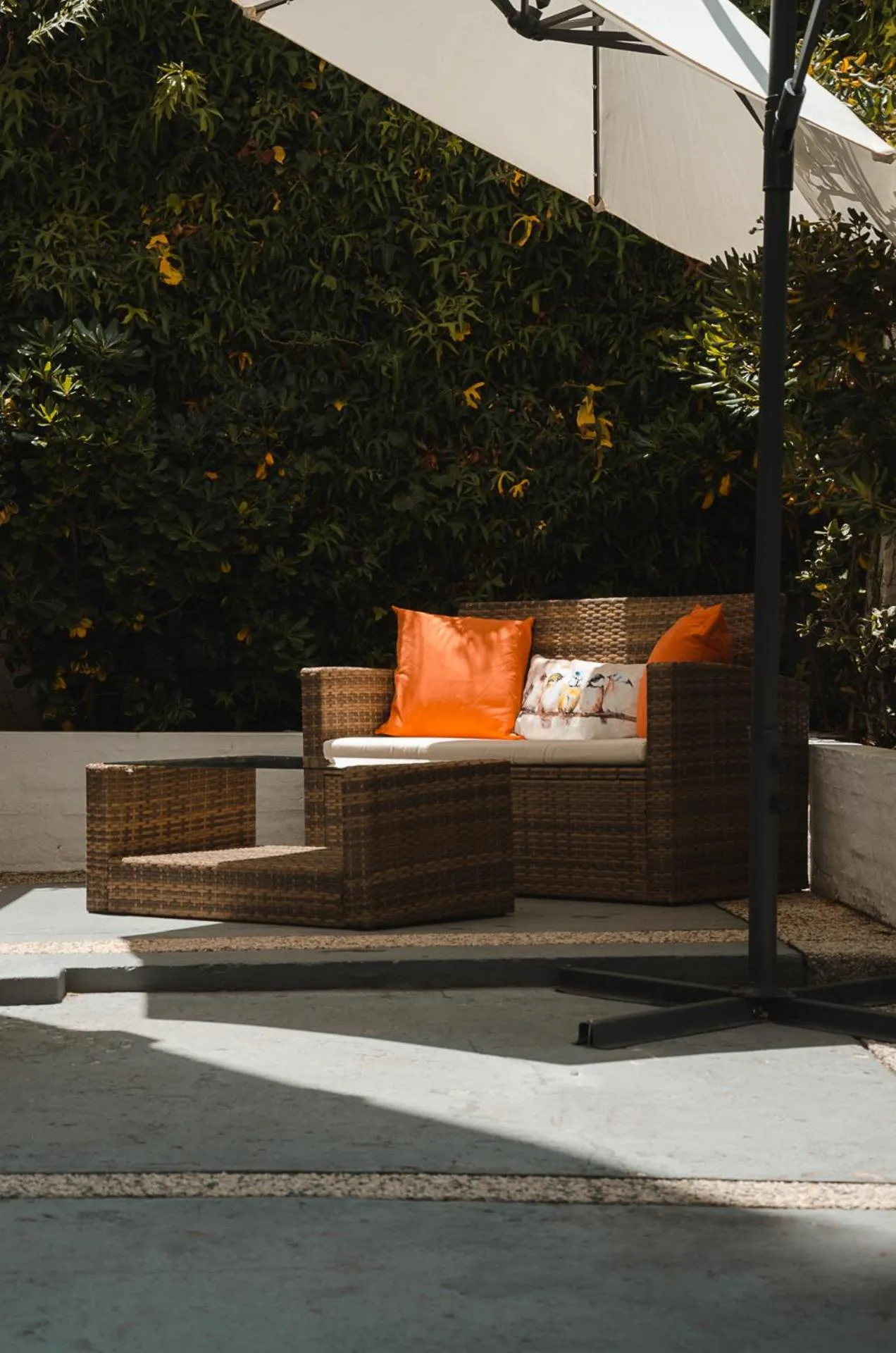 Patio in Hotel Sunset Beach