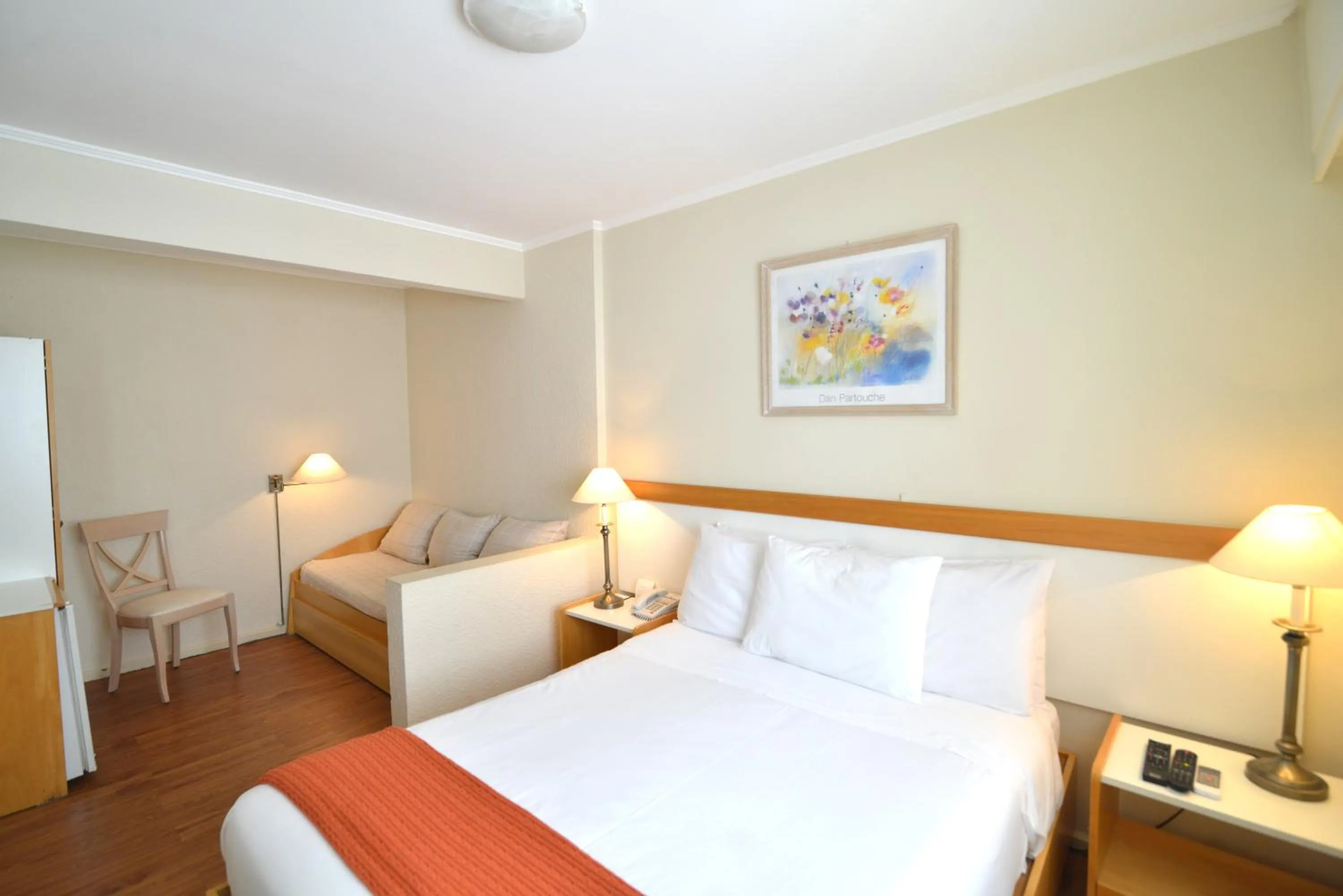 Decorative detail, Bed in Hotel Sunset Beach