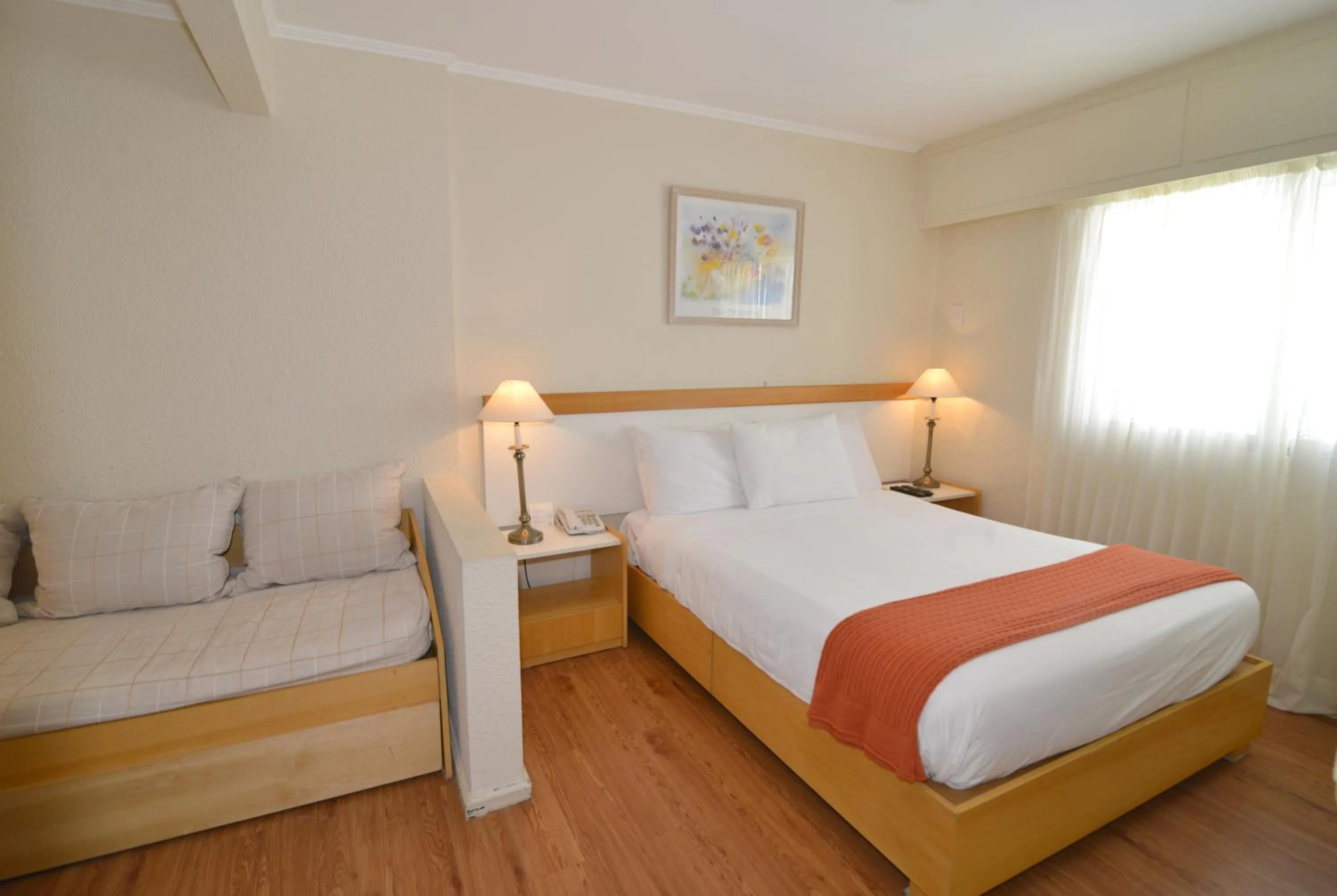 Decorative detail, Bed in Hotel Sunset Beach