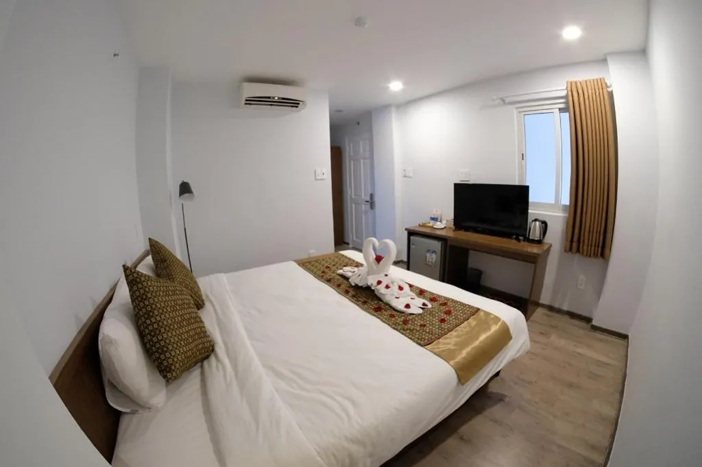 Bed in The Umi Hotel