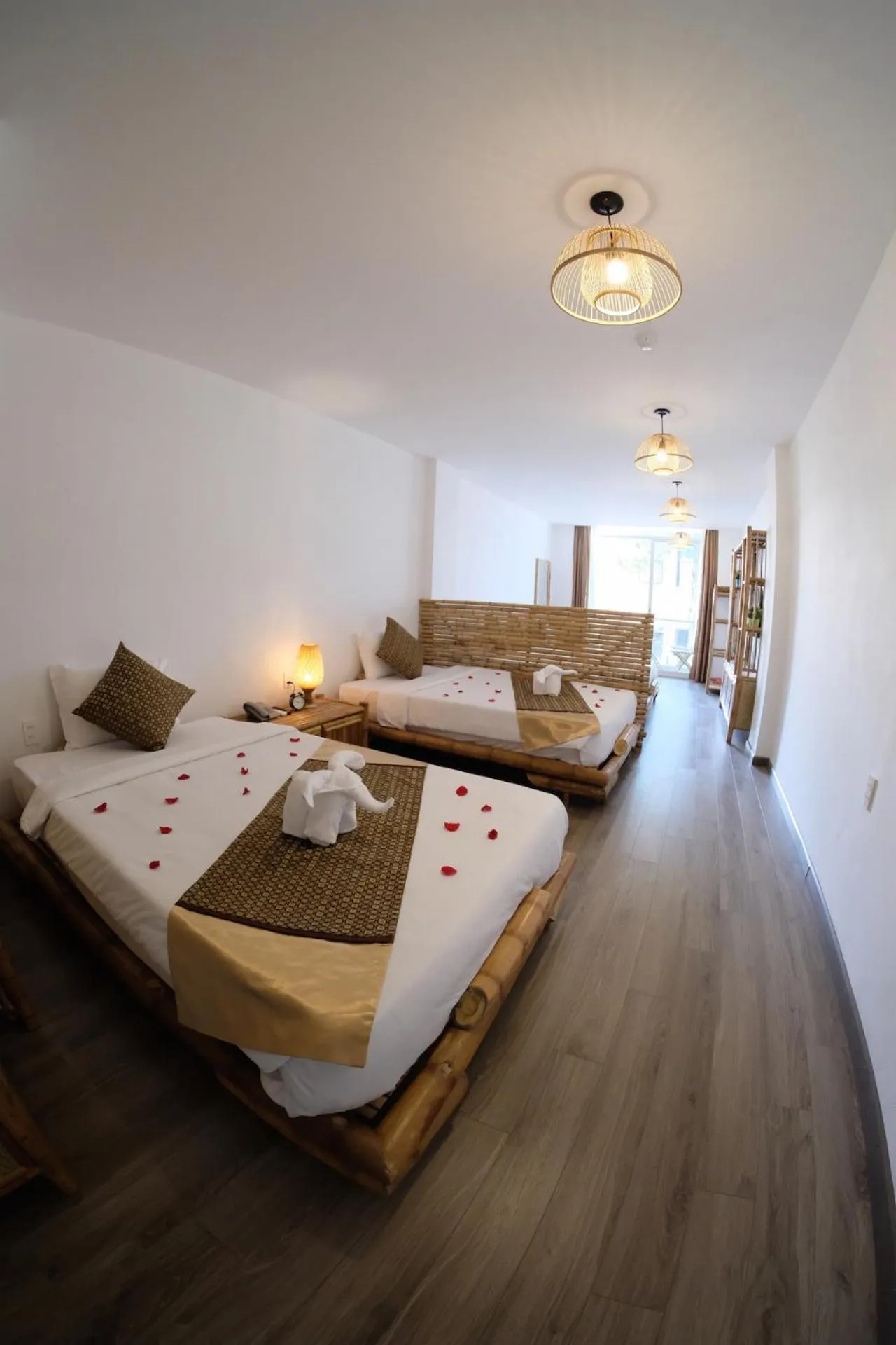 Bed in The Umi Hotel