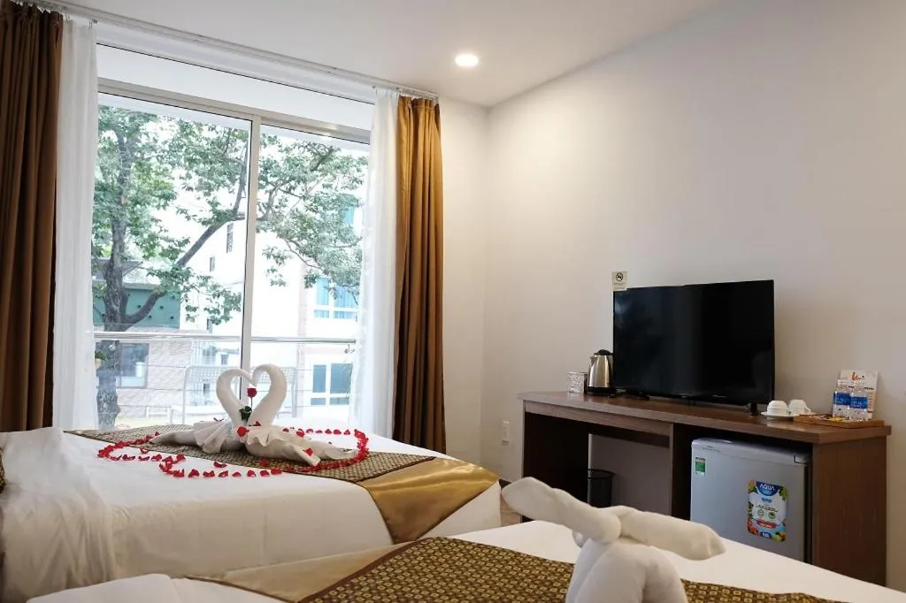 Bed in The Umi Hotel