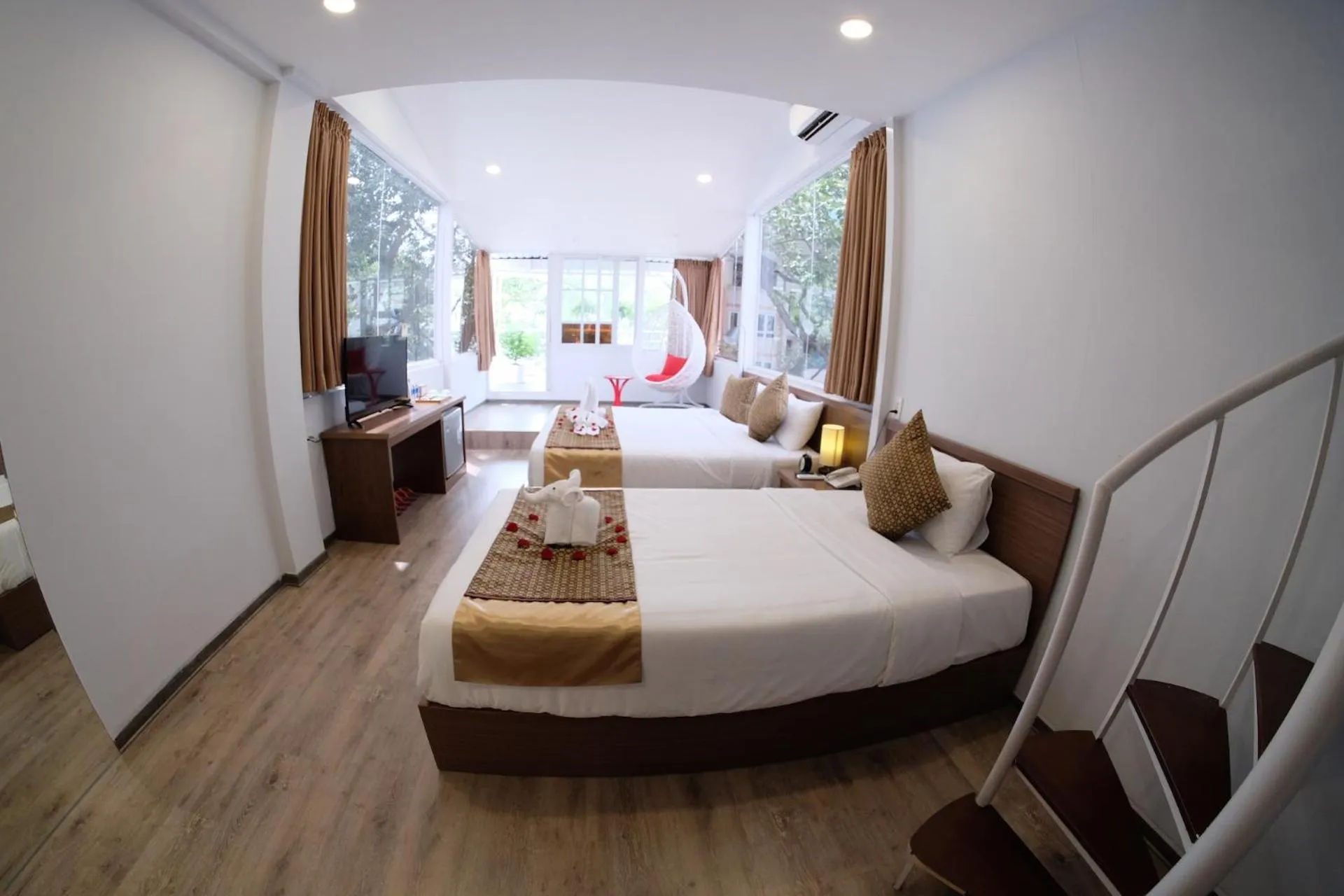 Bed in The Umi Hotel