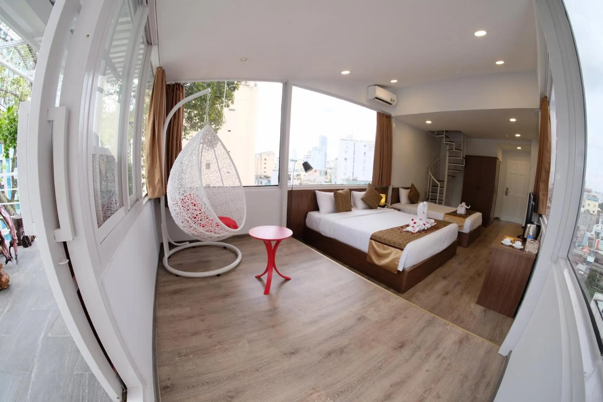 Bed in The Umi Hotel