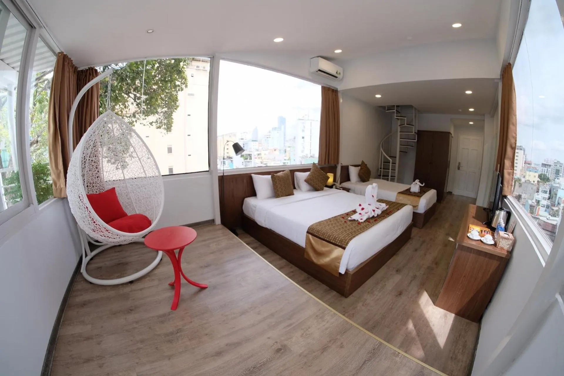 Bed in The Umi Hotel