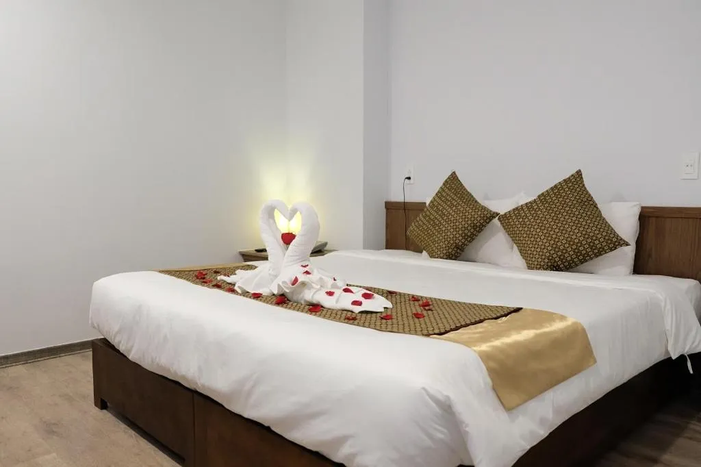 Bed in The Umi Hotel