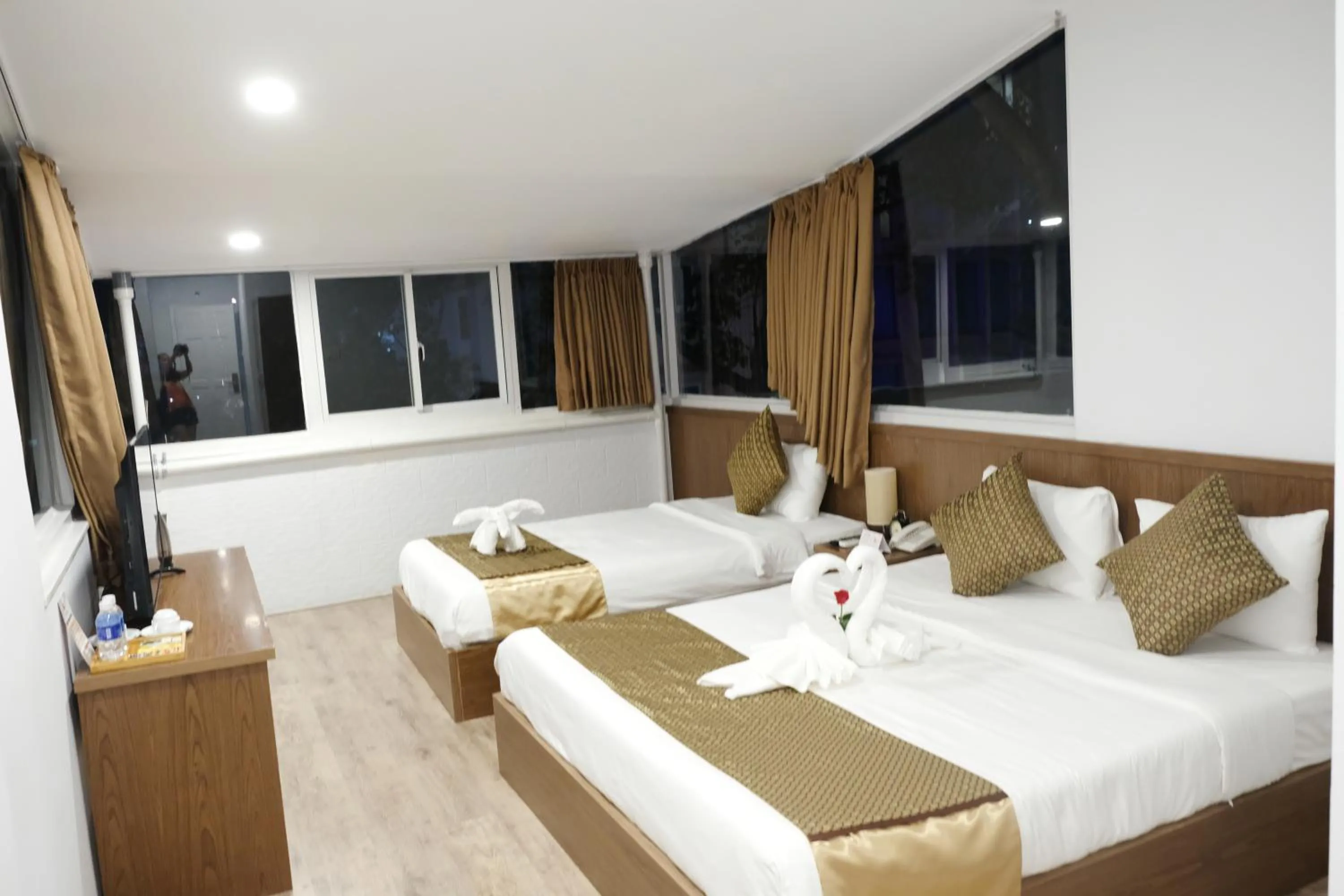 Bed in The Umi Hotel