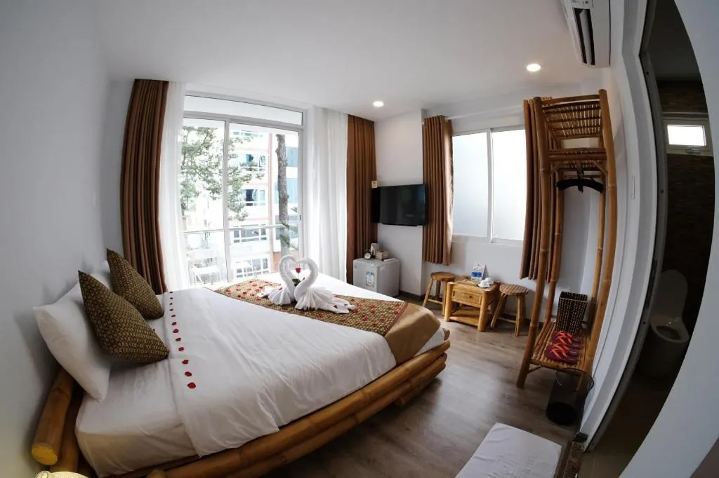 Bed in The Umi Hotel