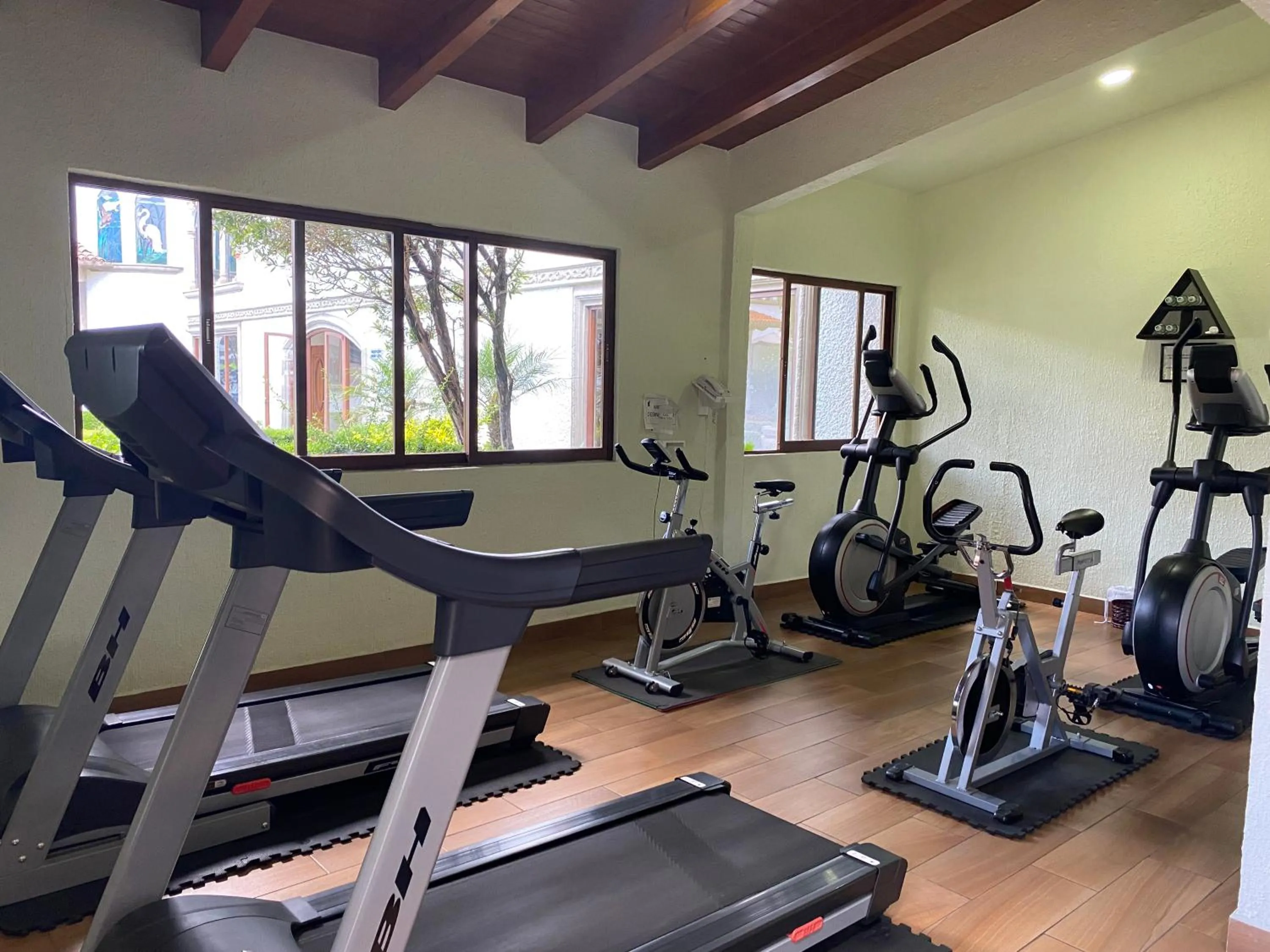 Fitness centre/facilities in Hotel Del Angel, Apizaco