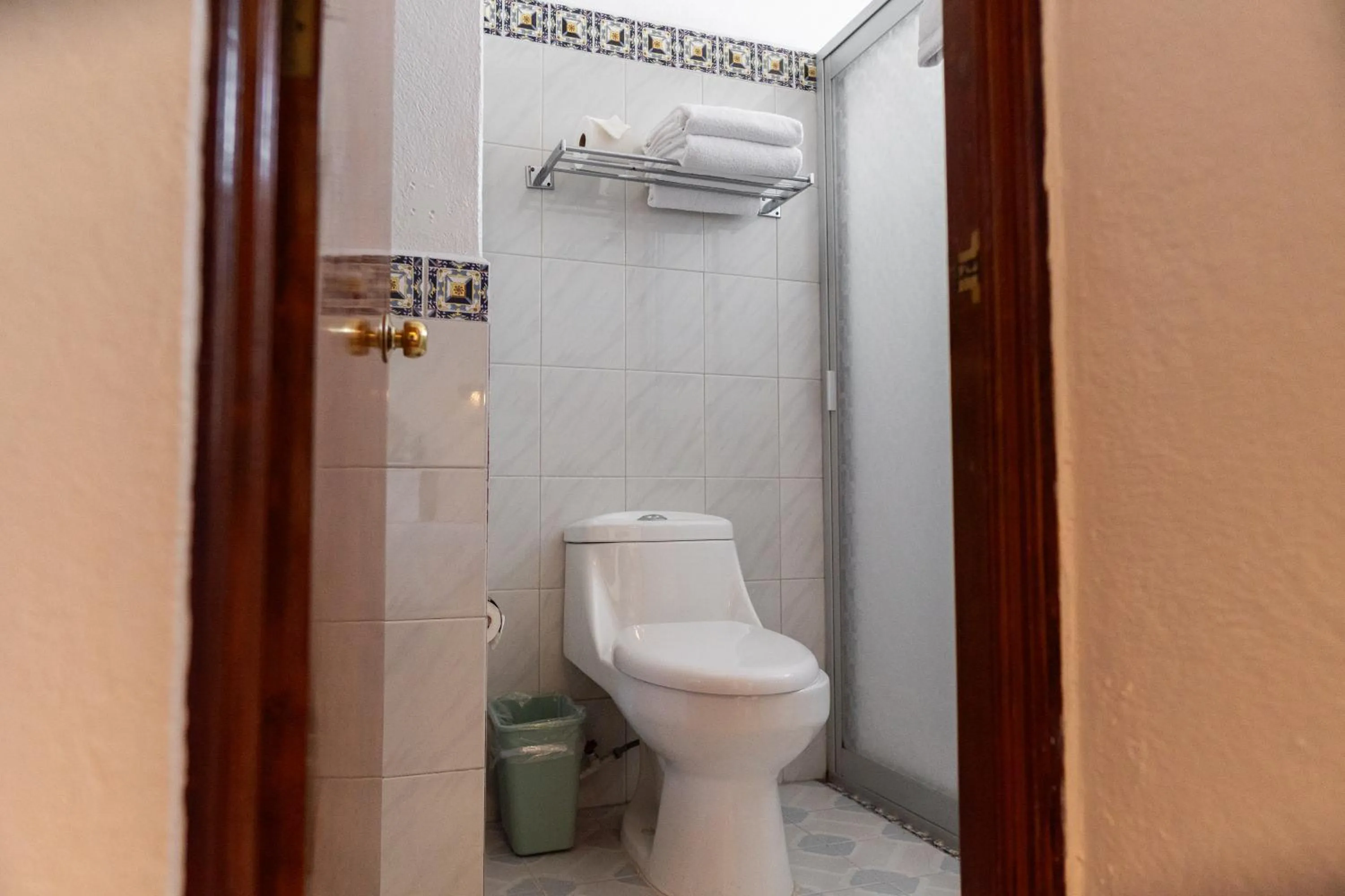 Bathroom in Hotel Del Angel, Apizaco