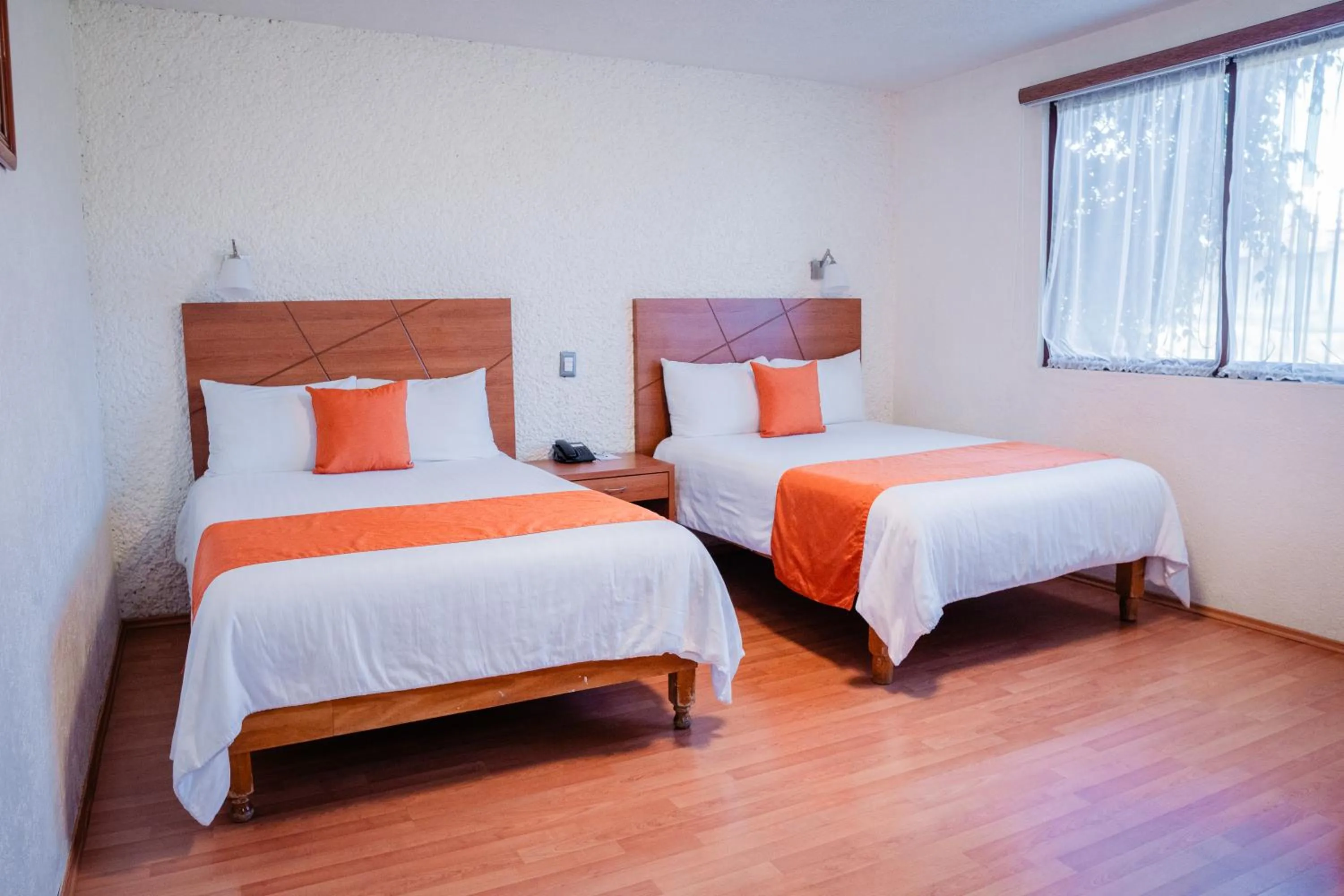 Bed in Hotel Del Angel, Apizaco