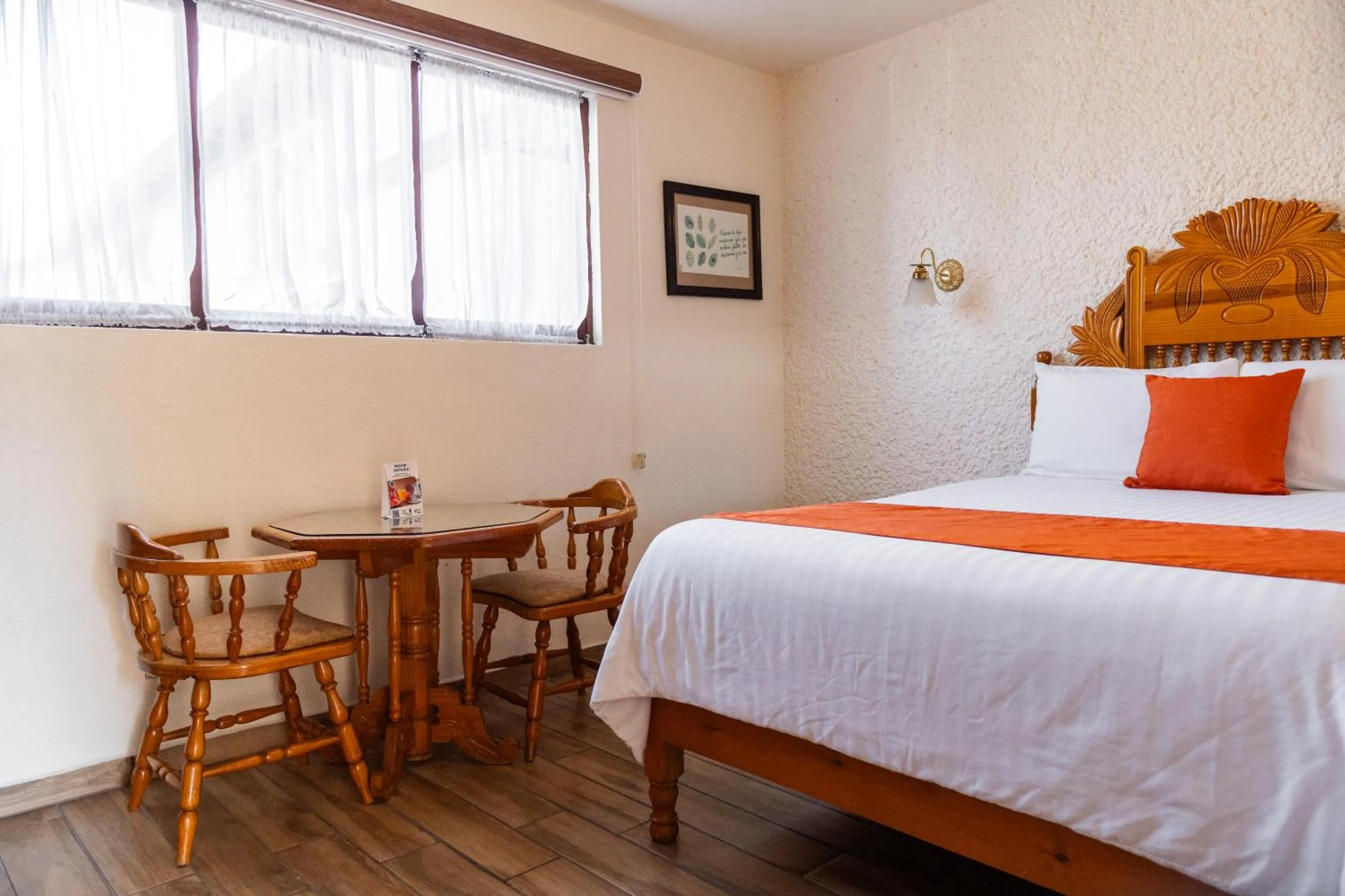 Bed in Hotel Del Angel, Apizaco