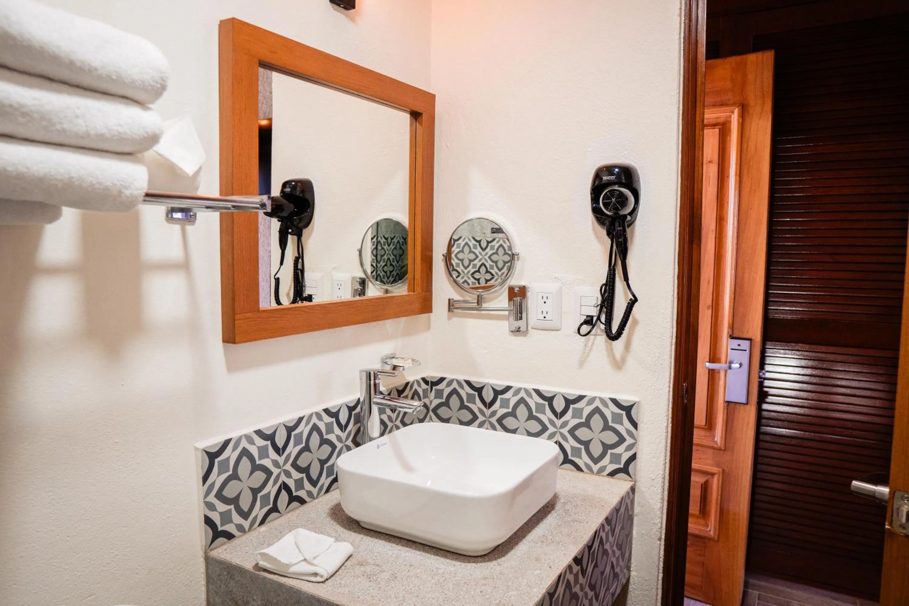 Bathroom in Hotel Del Angel, Apizaco