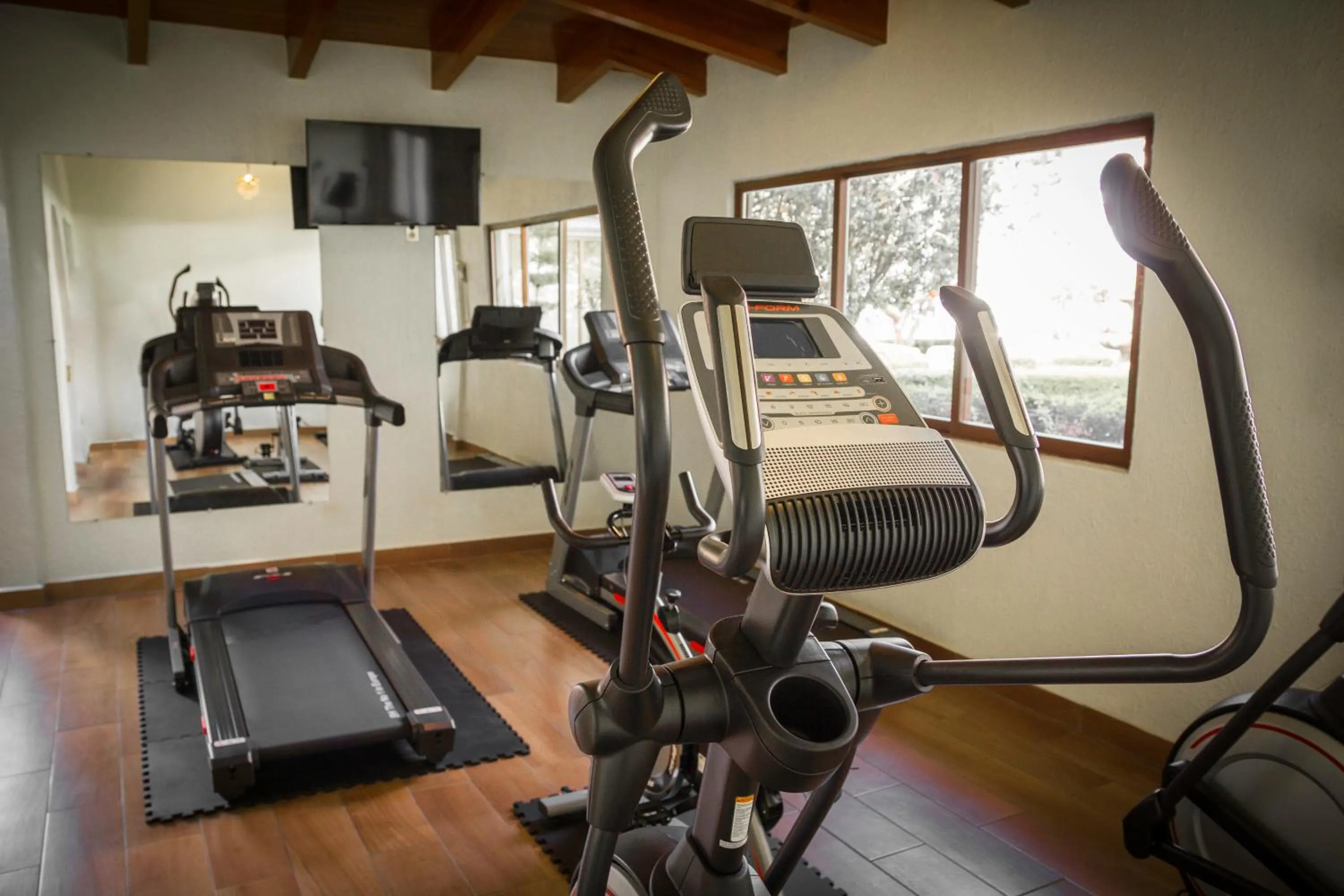 Fitness centre/facilities in Hotel Del Angel, Apizaco