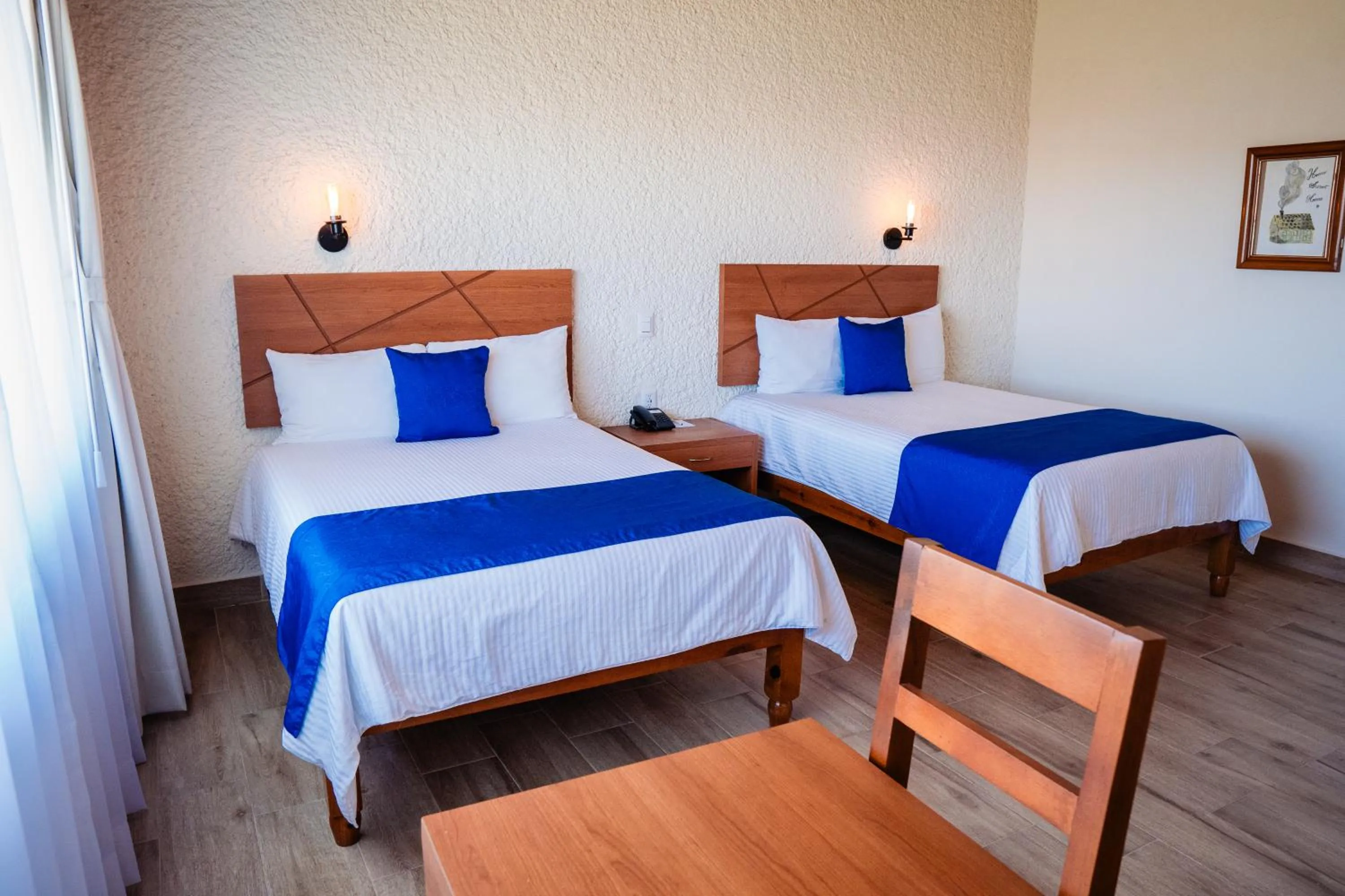 Photo of the whole room, Bed in Hotel Del Angel, Apizaco