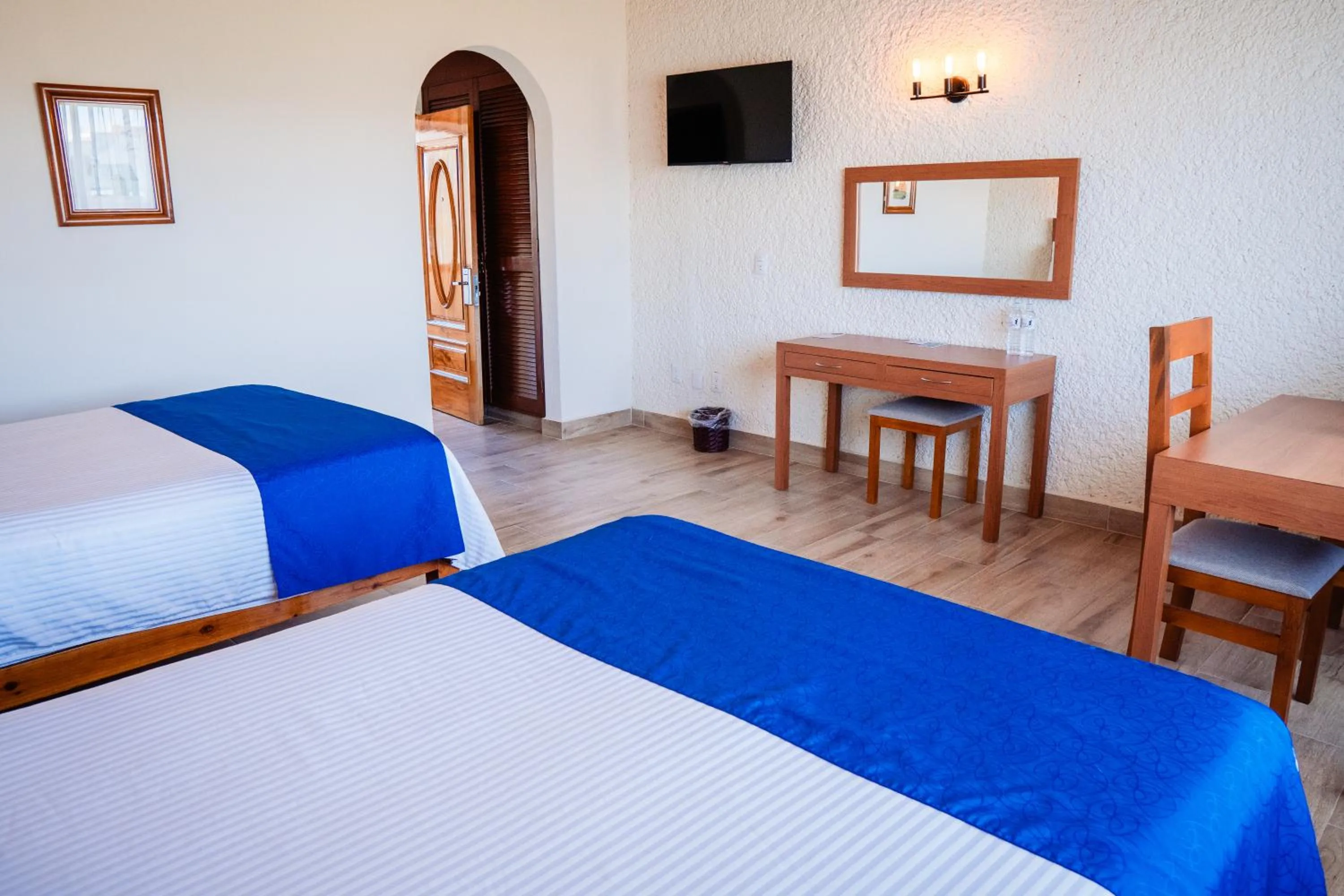 Photo of the whole room, Bed in Hotel Del Angel, Apizaco