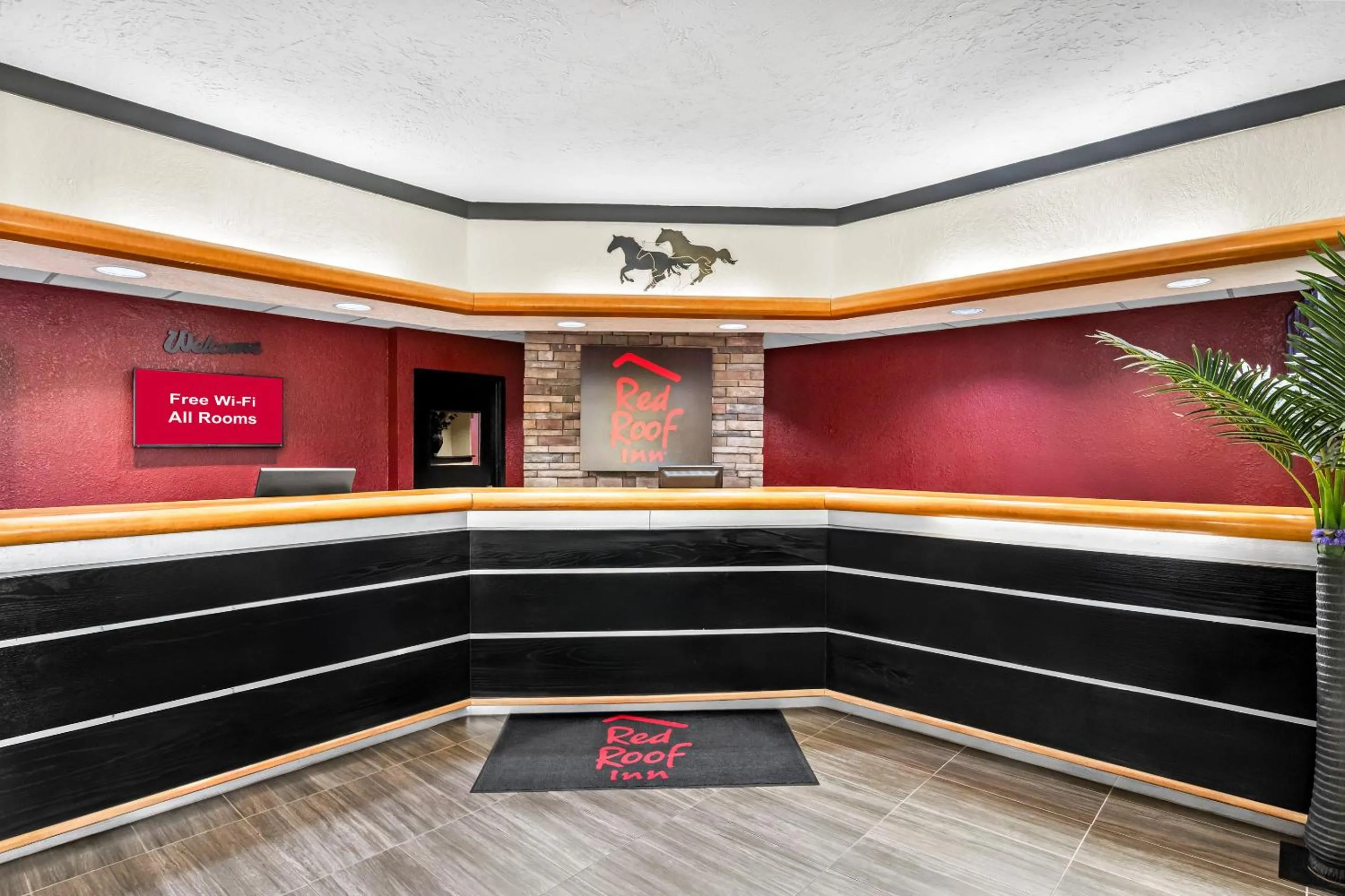 Lobby or reception in Red Roof Inn Hot Springs