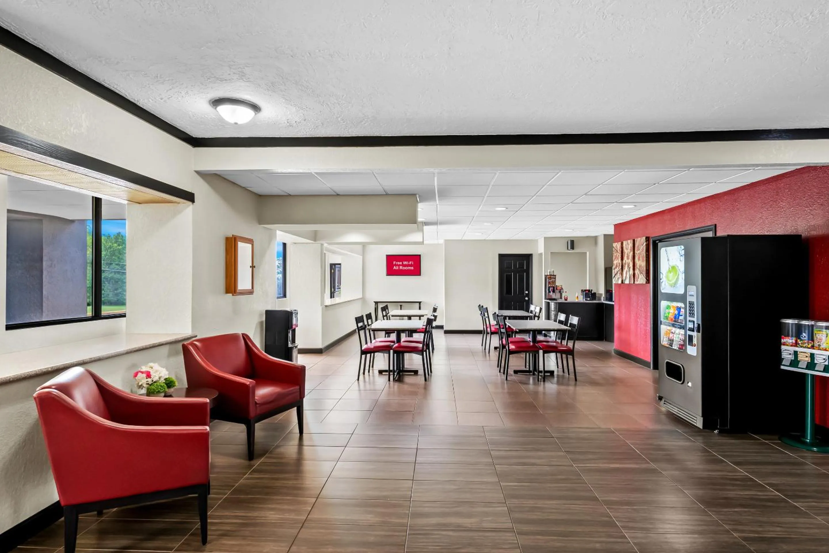 Lobby or reception in Red Roof Inn Hot Springs