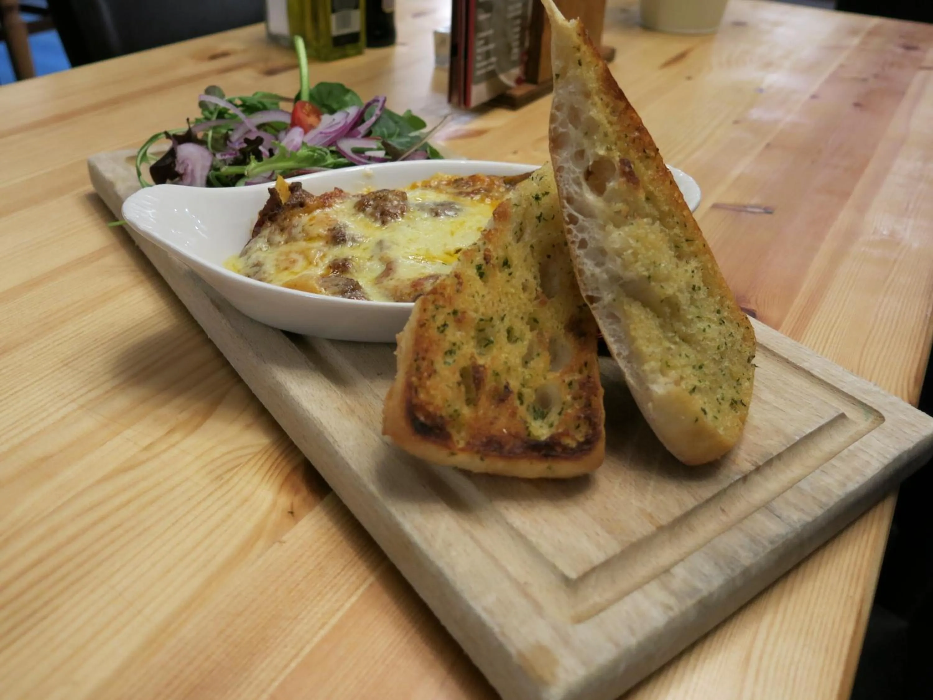 Food close-up in Hunters Lodge Inn