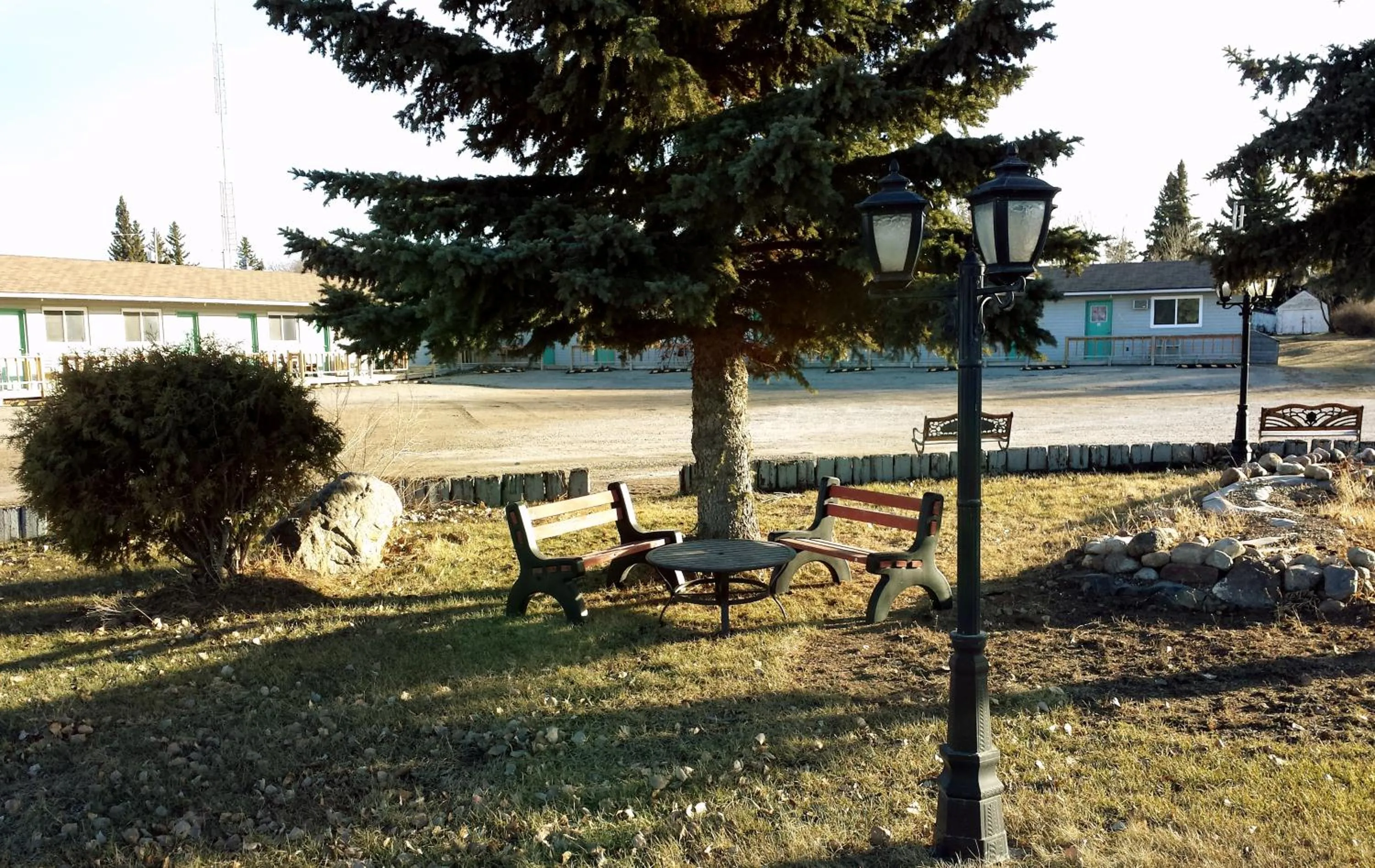 Garden in Moosomin Motel