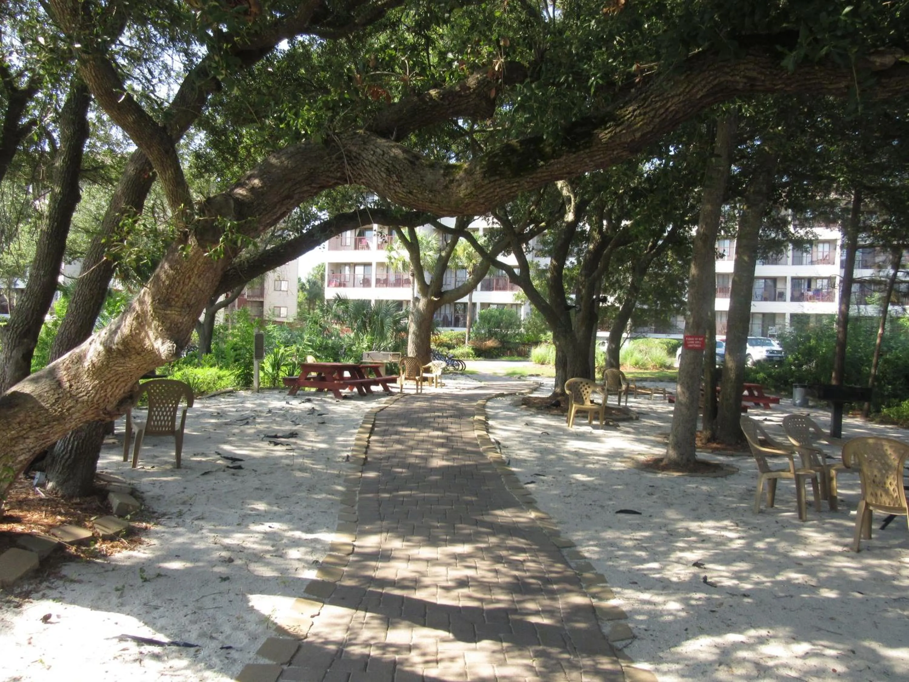 Patio in Hilton Head Island Beach and Tennis Resort