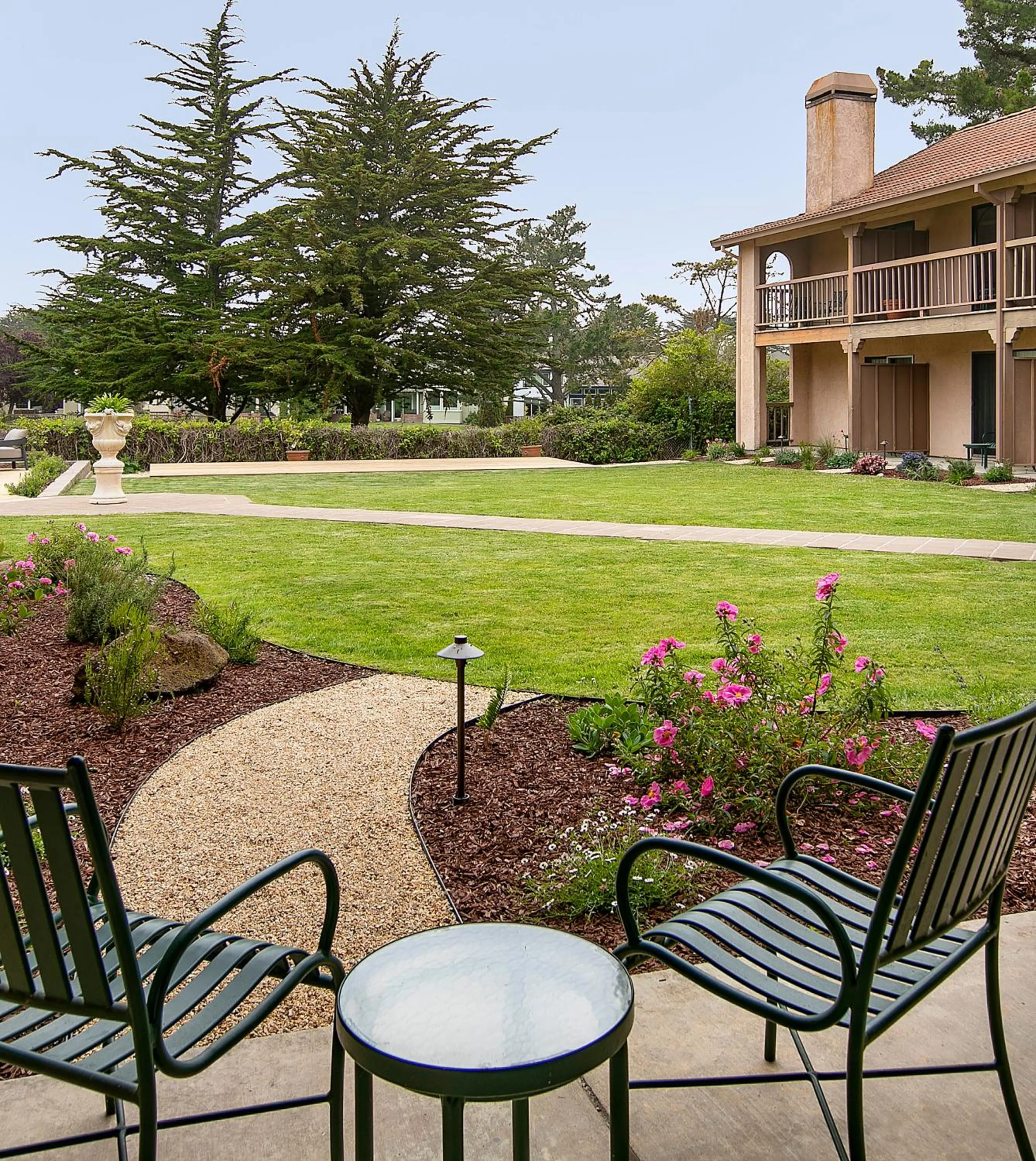 Patio in Half Moon Bay Lodge