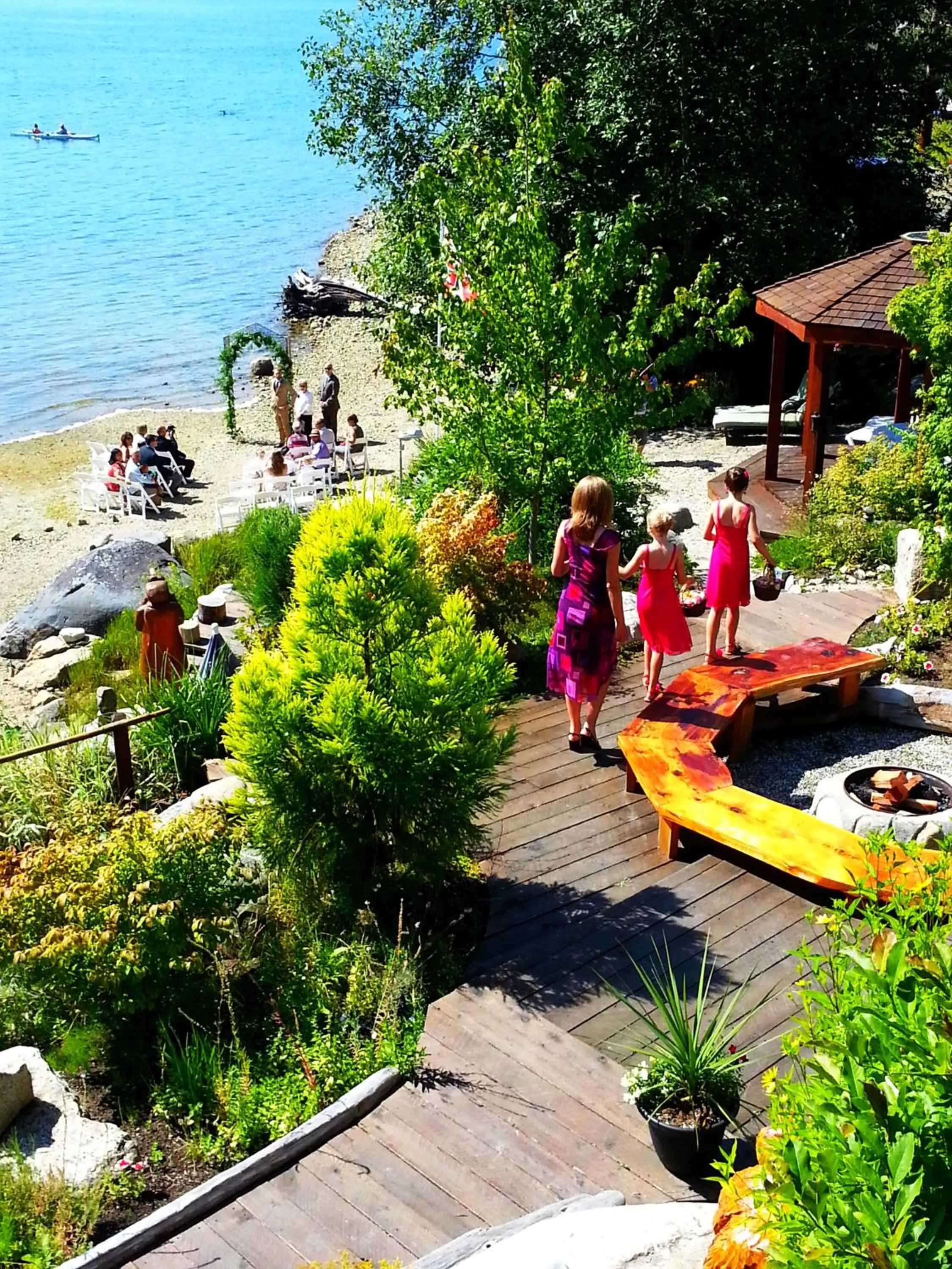 Beach in The Tuwanek Hotel and Spa