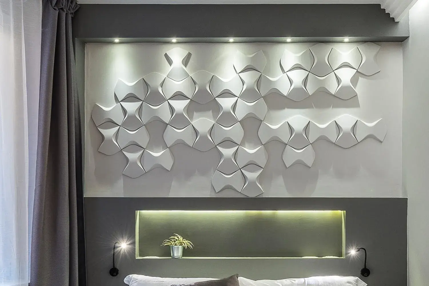 Bed in Z-ArchSuites Bed in Z-ArchSuites