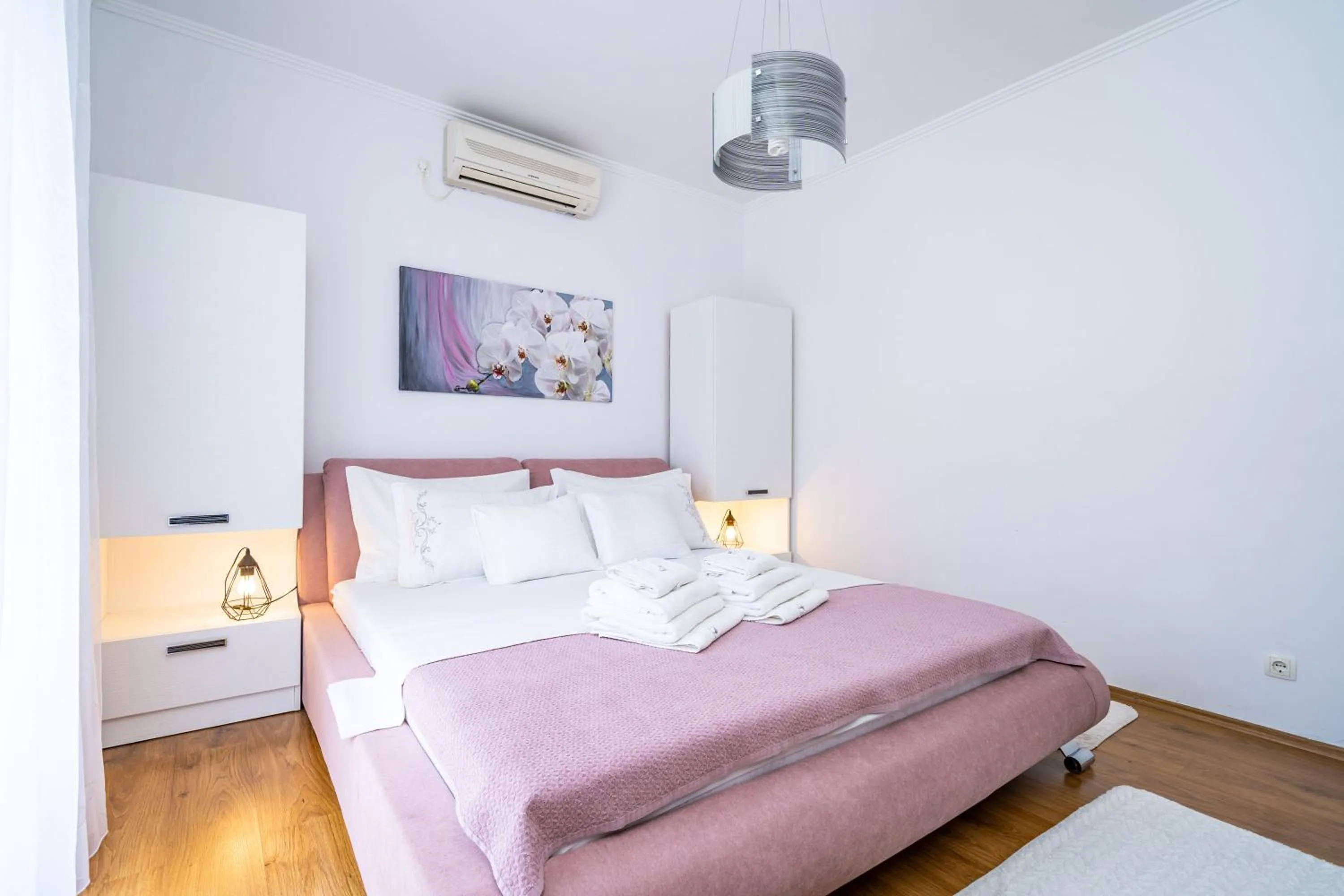 Bedroom, Bed in Apartment & Rooms Duja