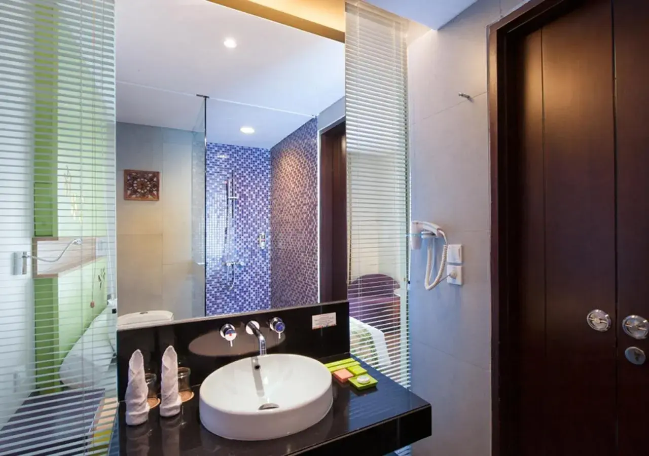 Bathroom in Ibis Styles Bali Denpasar Bathroom in Ibis Styles Bali Denpasar