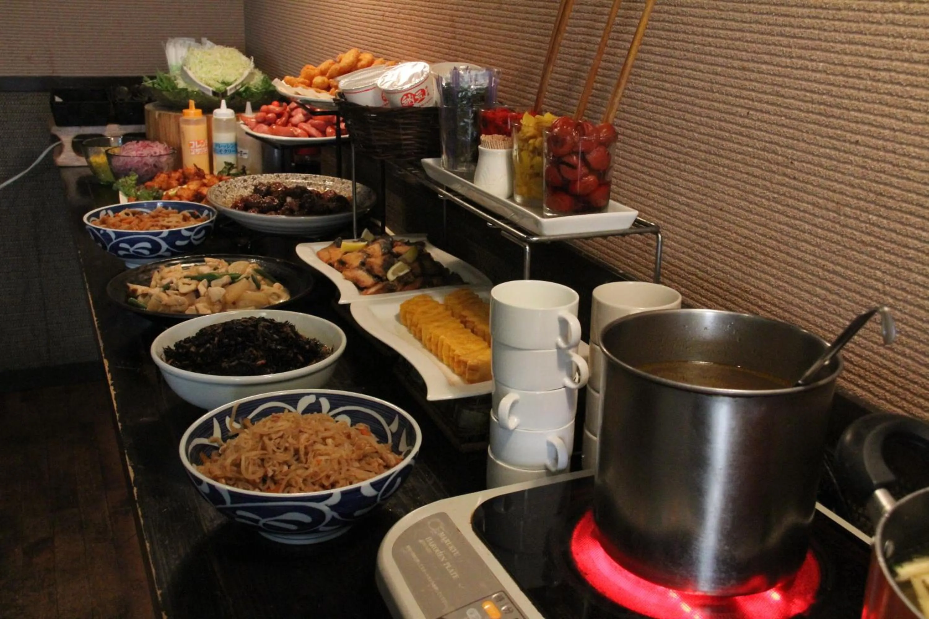 Food in Green Rich Hotel Suizenji