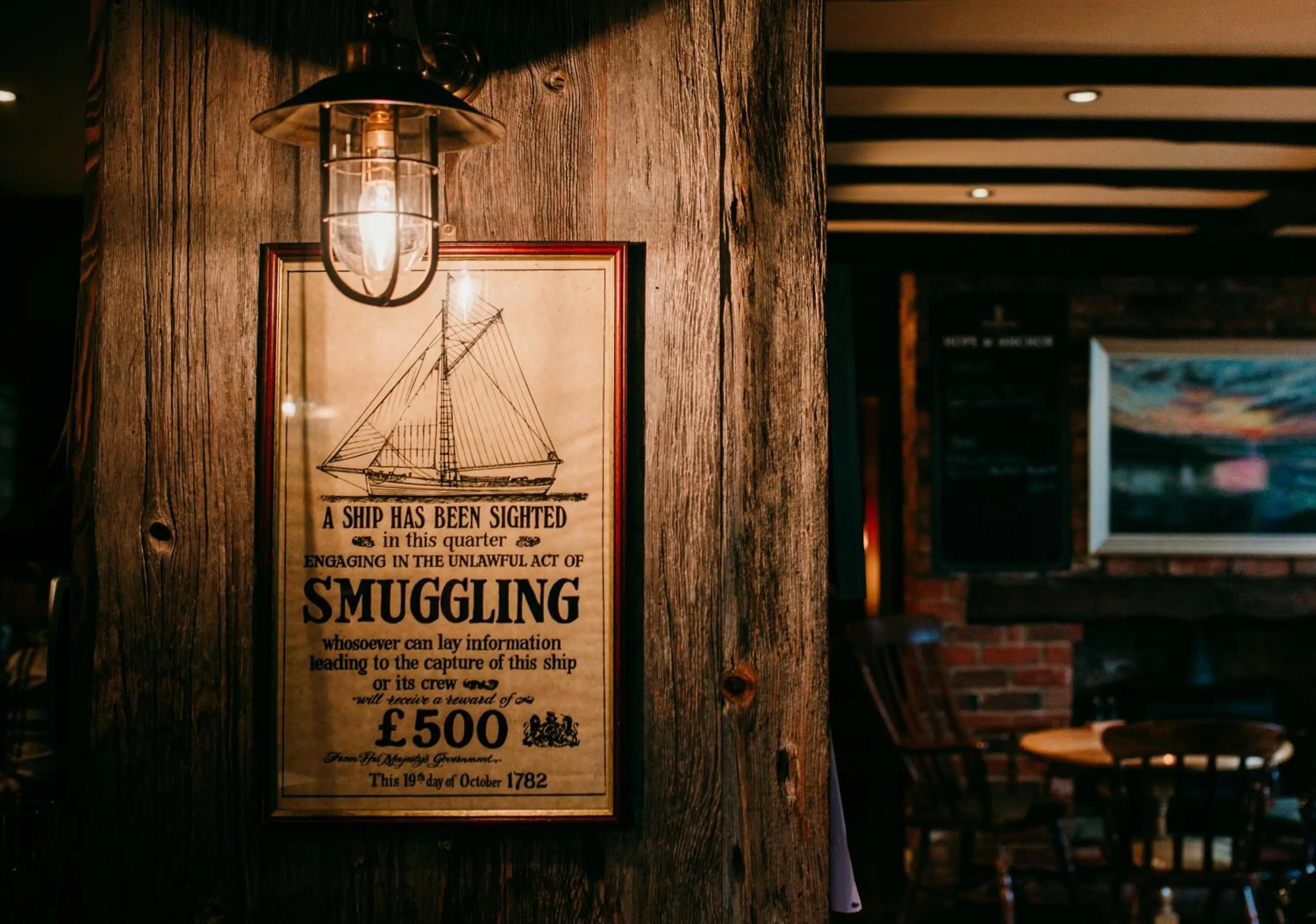 Lounge or bar in The Hope and Anchor Pub