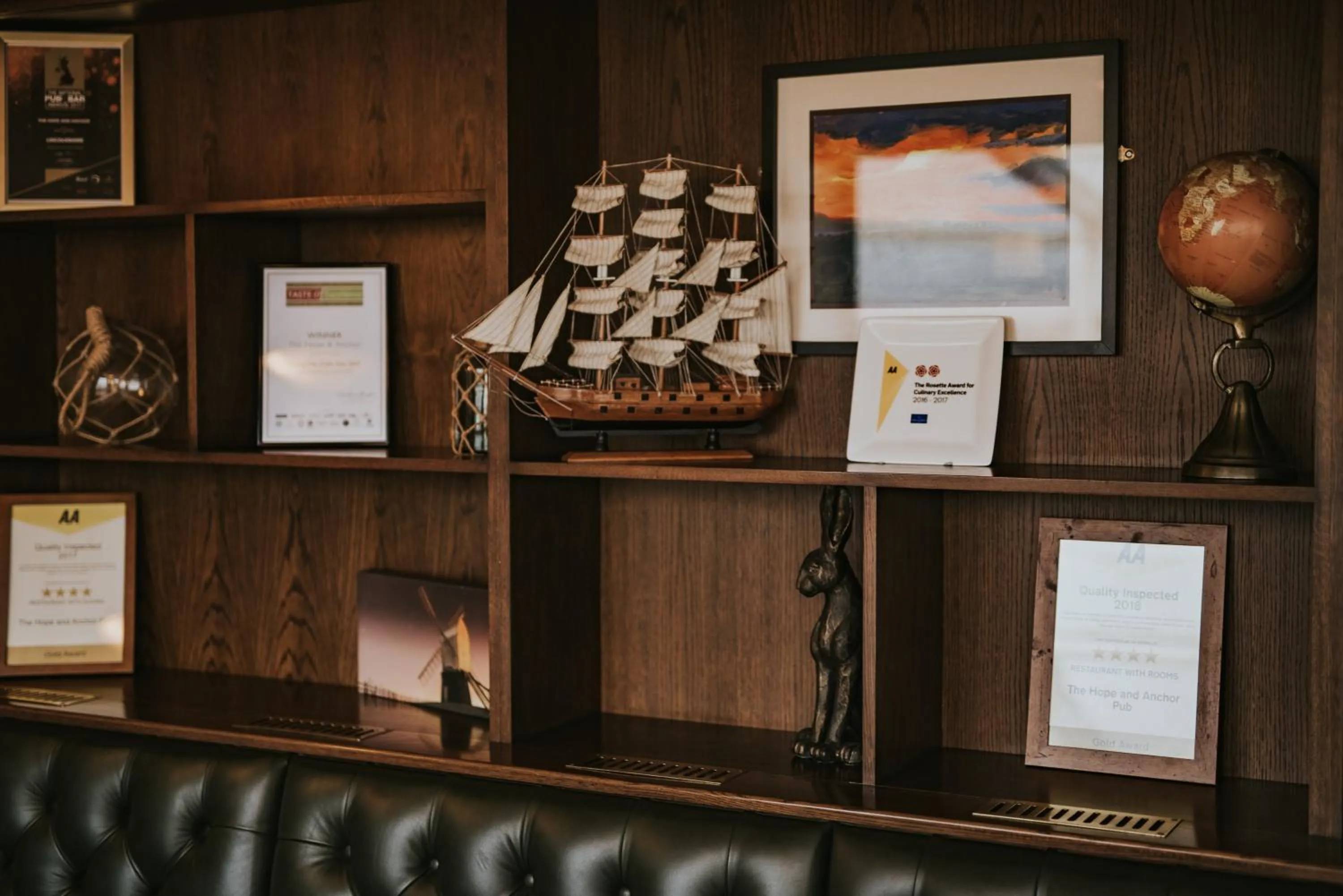 Restaurant/places to eat in The Hope and Anchor Pub