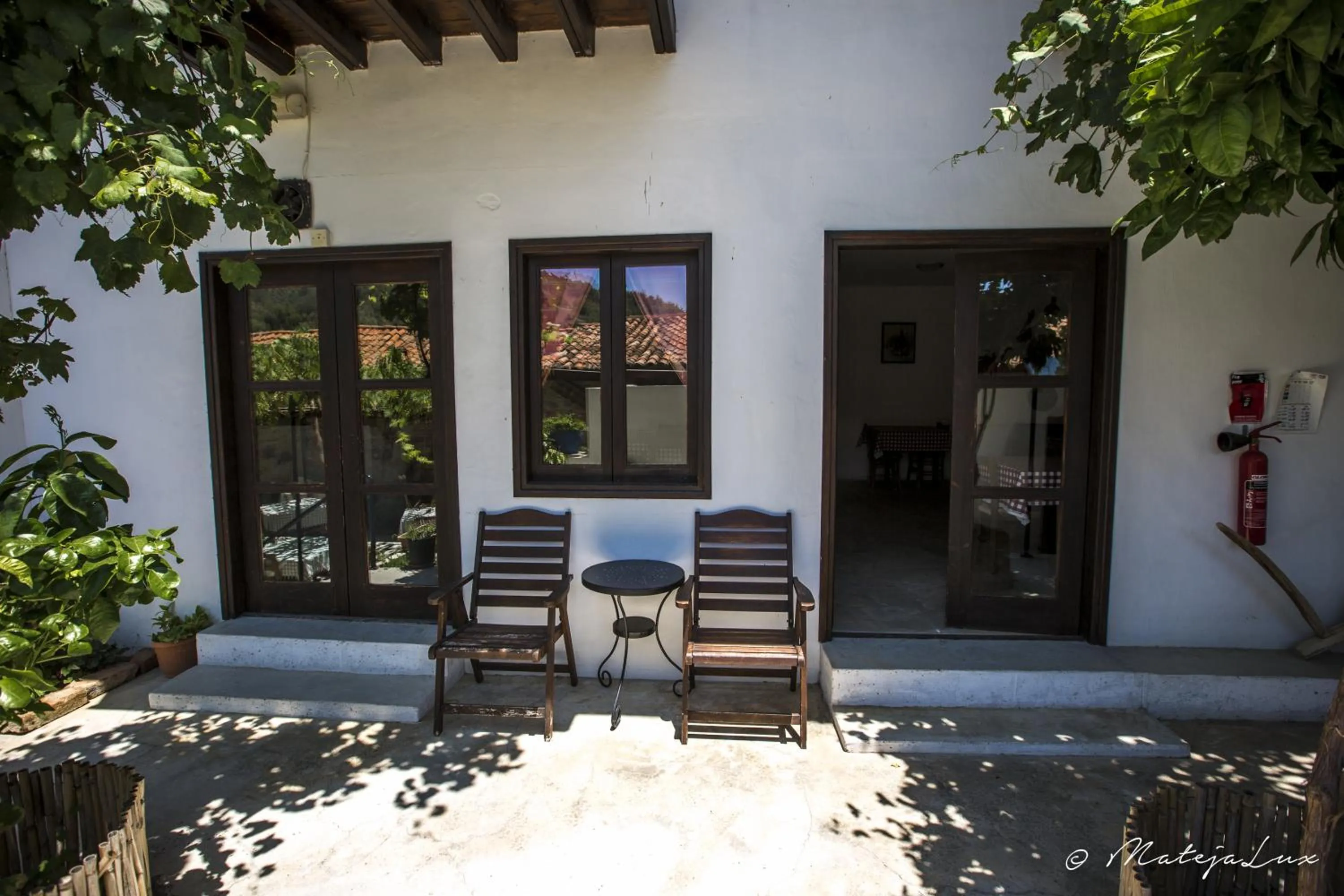 Facade/entrance in Ambelikos Traditional Agrohotel