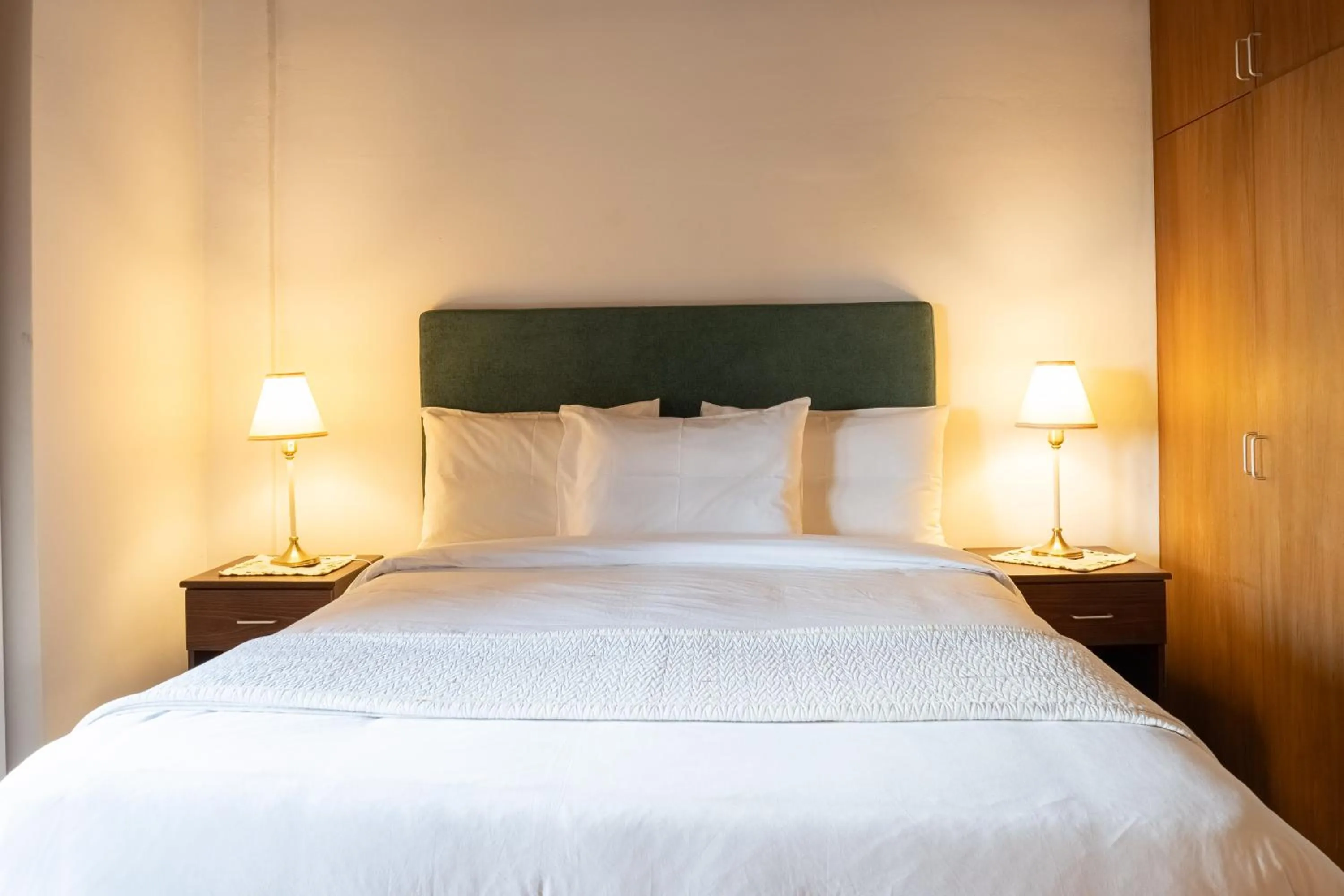 Bed in Ambelikos Traditional Agrohotel