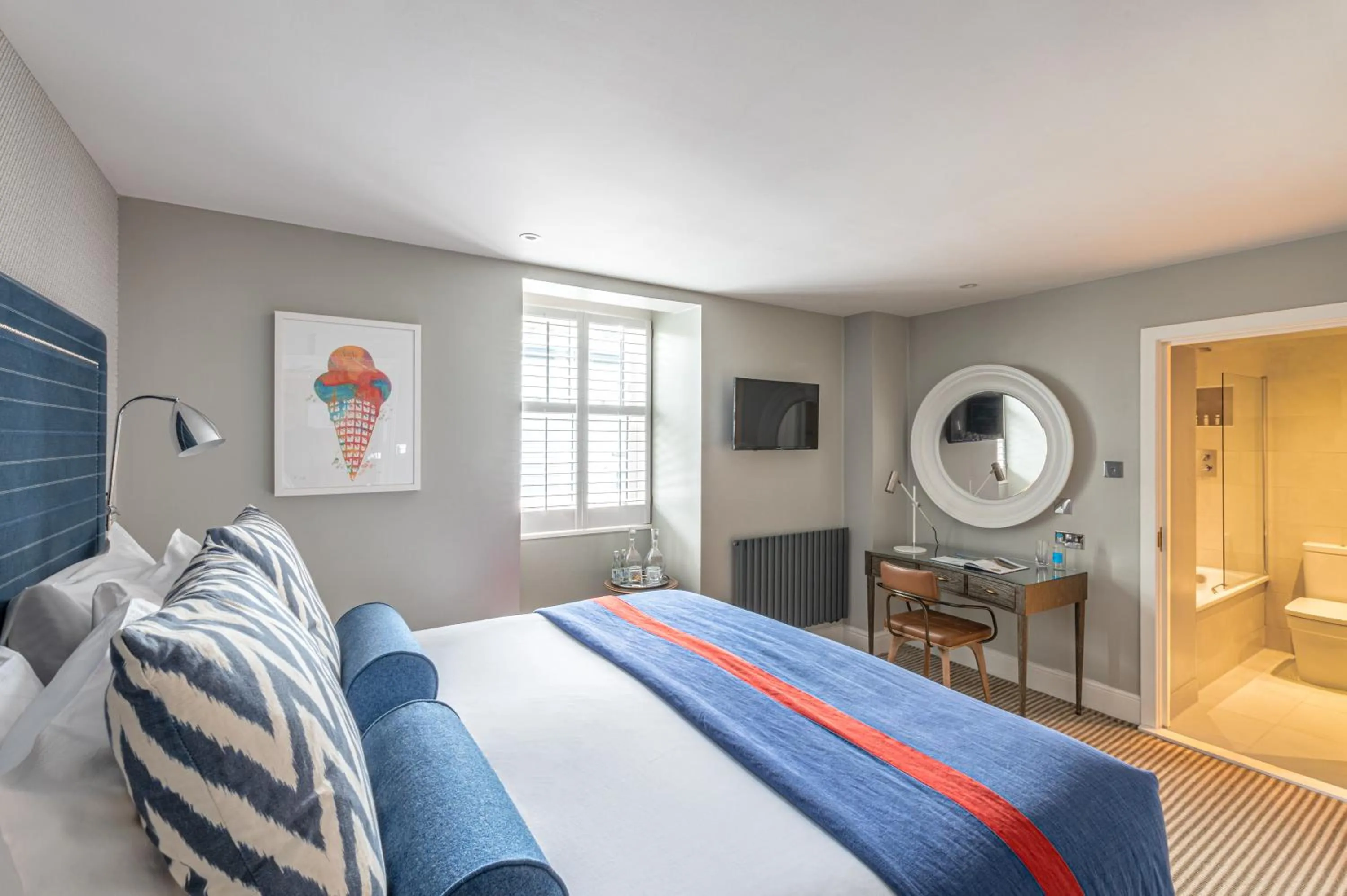 Bed in Harbour Hotel & Spa St Ives