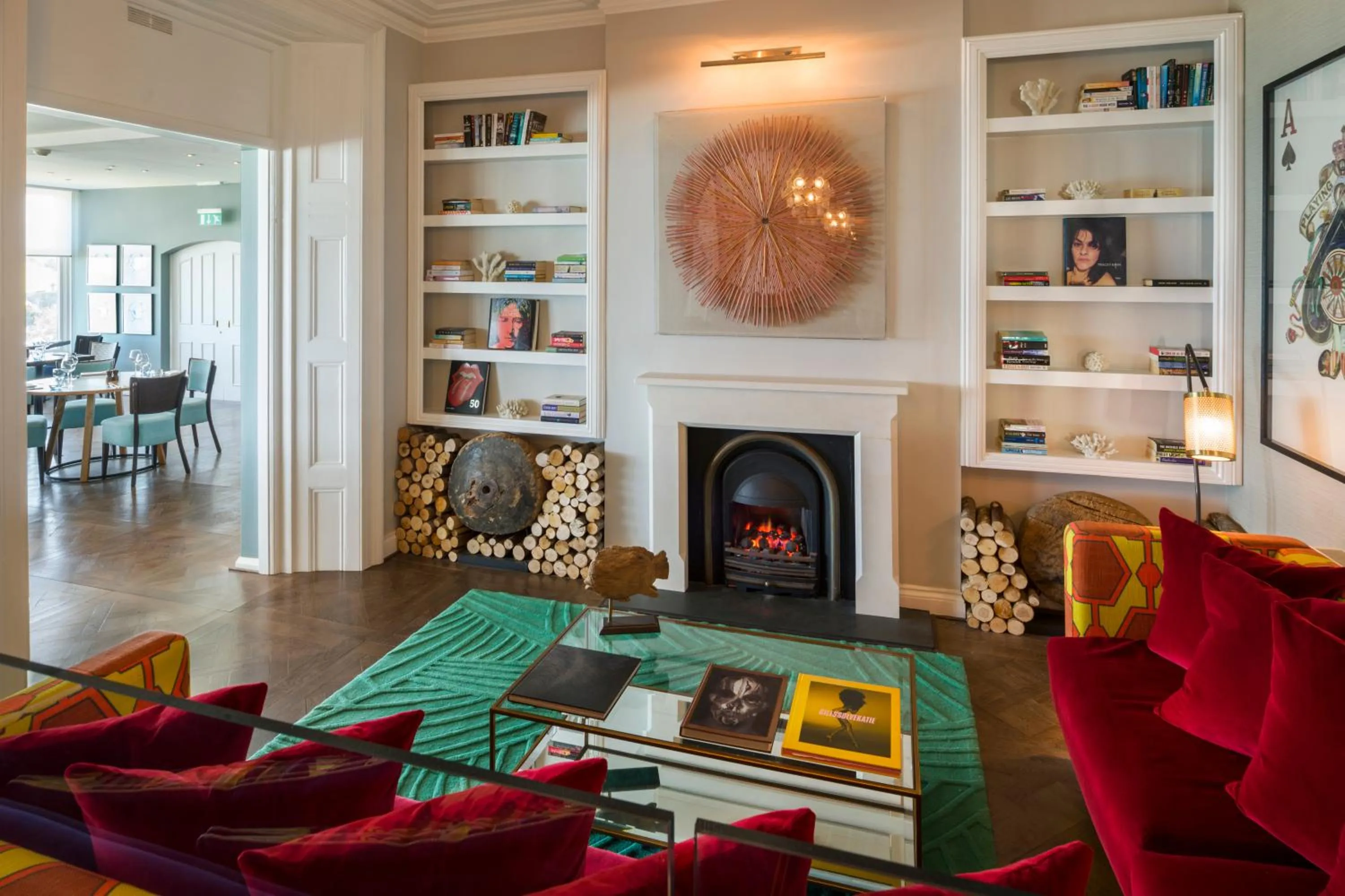 Seating area in Harbour Hotel & Spa St Ives