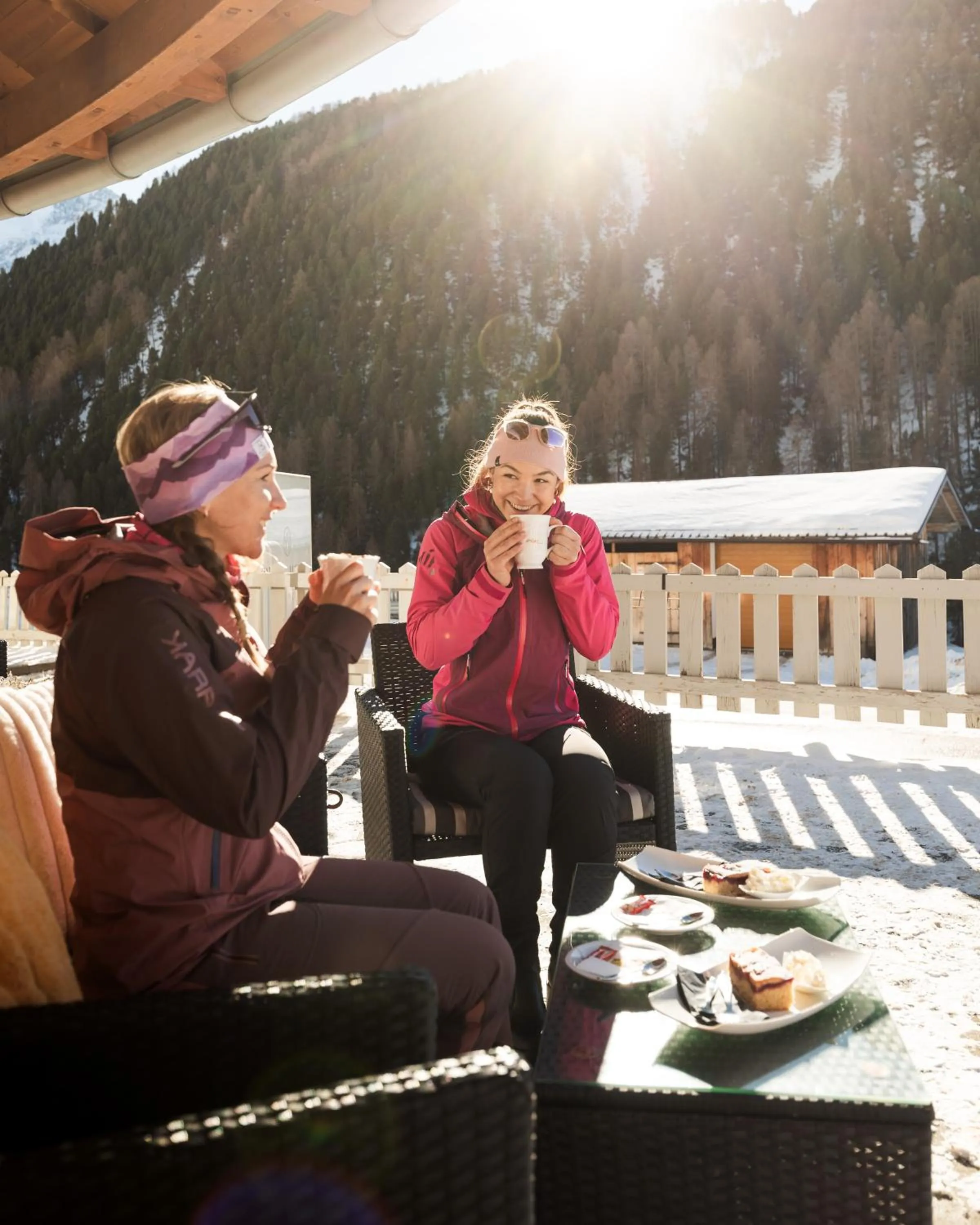 Balcony/Terrace in Hotel Alpenjuwel