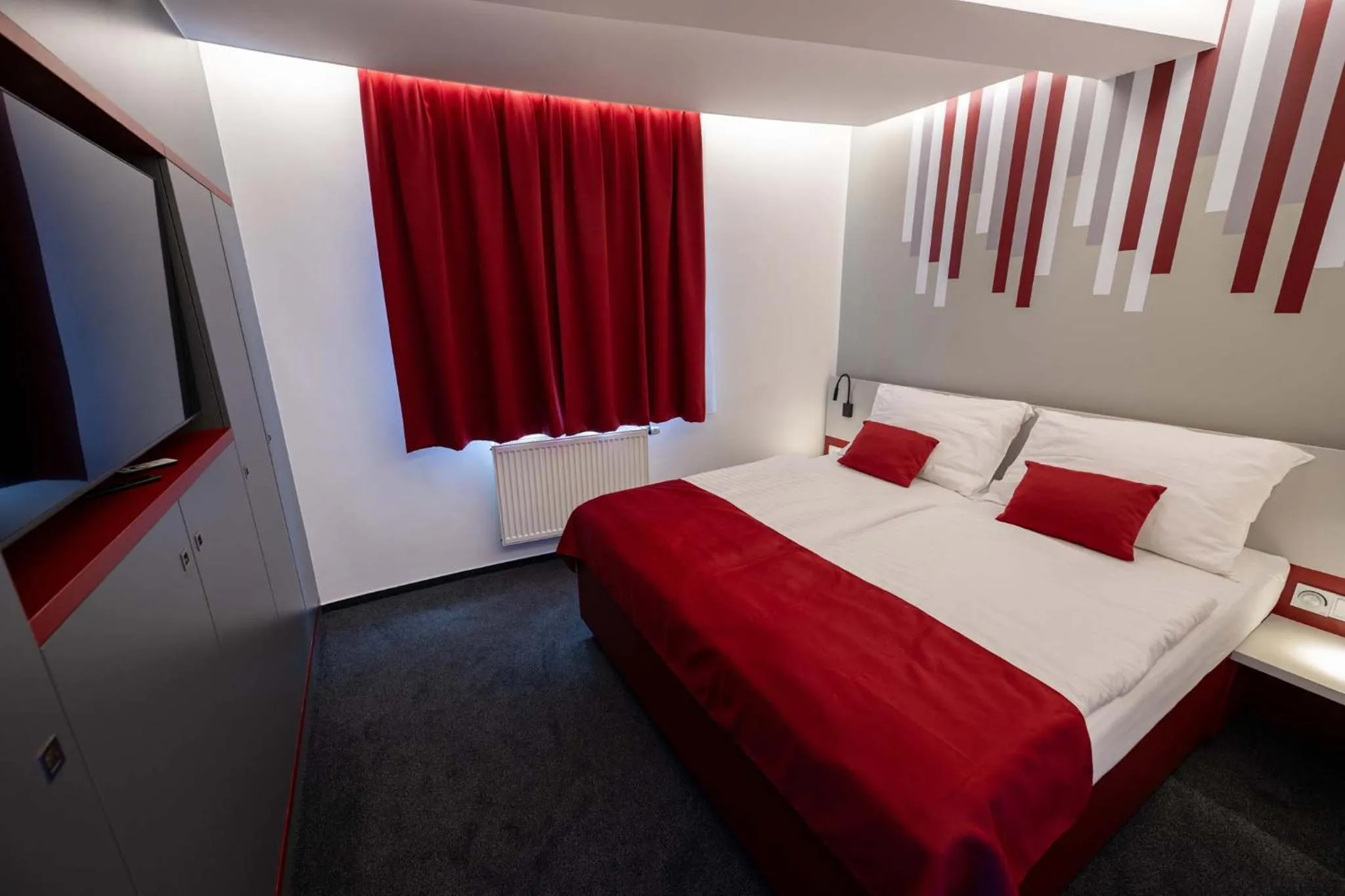 Bed in Hotel Villa EDEN