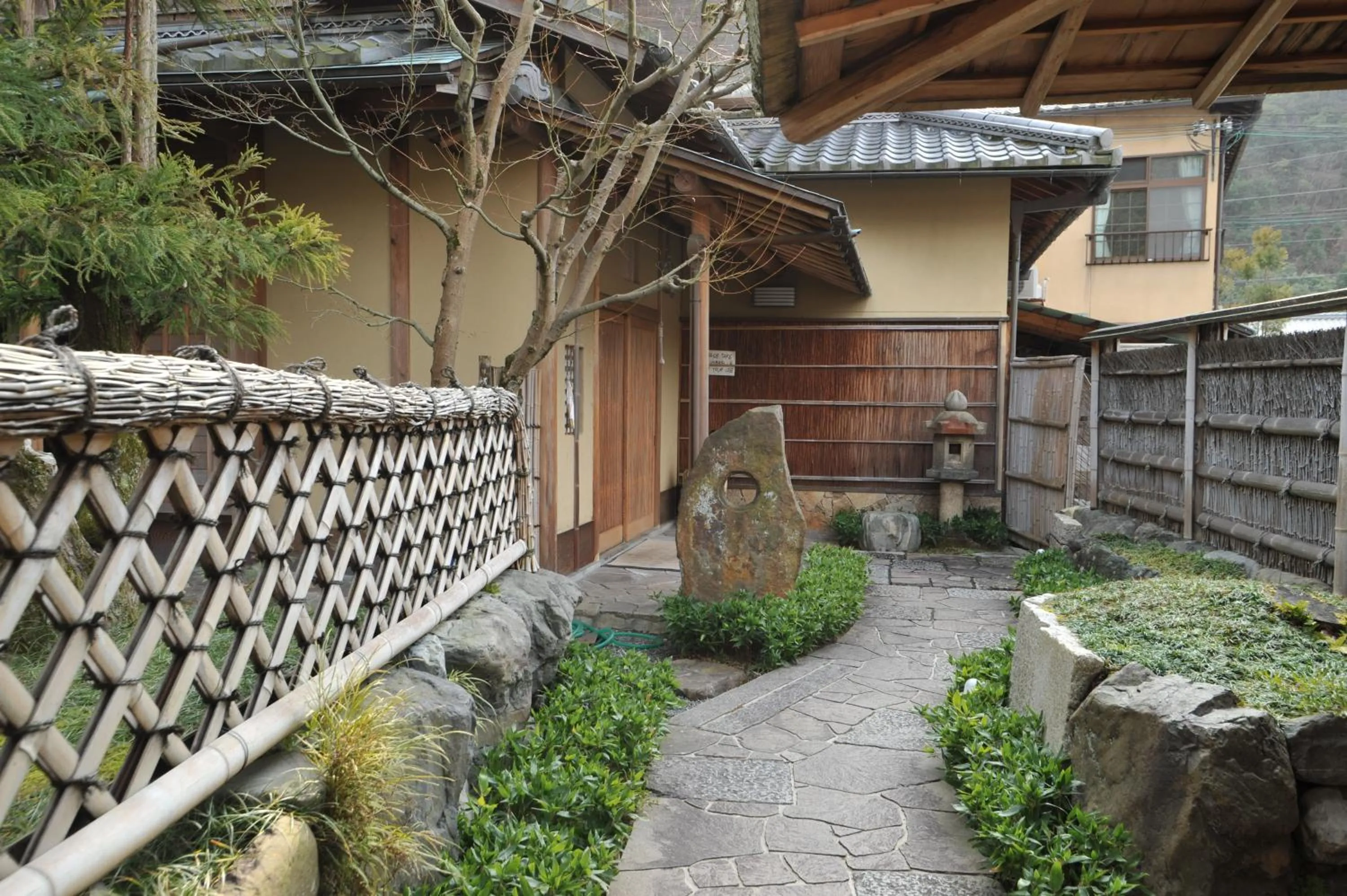 Decorative detail in Ryokan Yamazaki