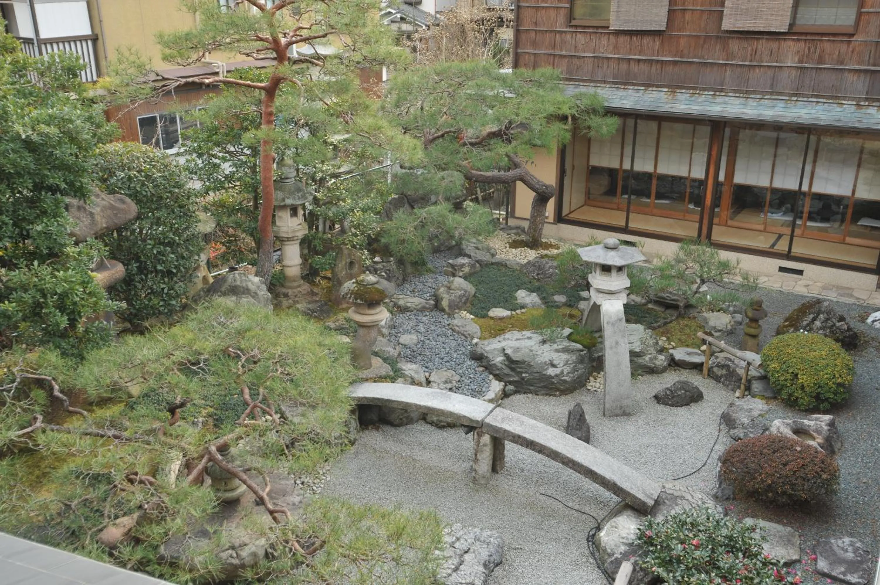 Garden in Ryokan Yamazaki