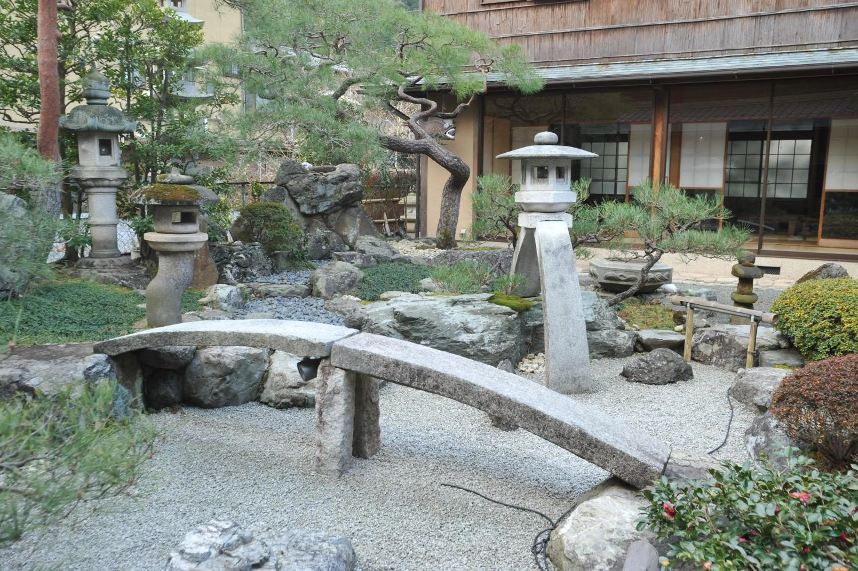 Garden in Ryokan Yamazaki