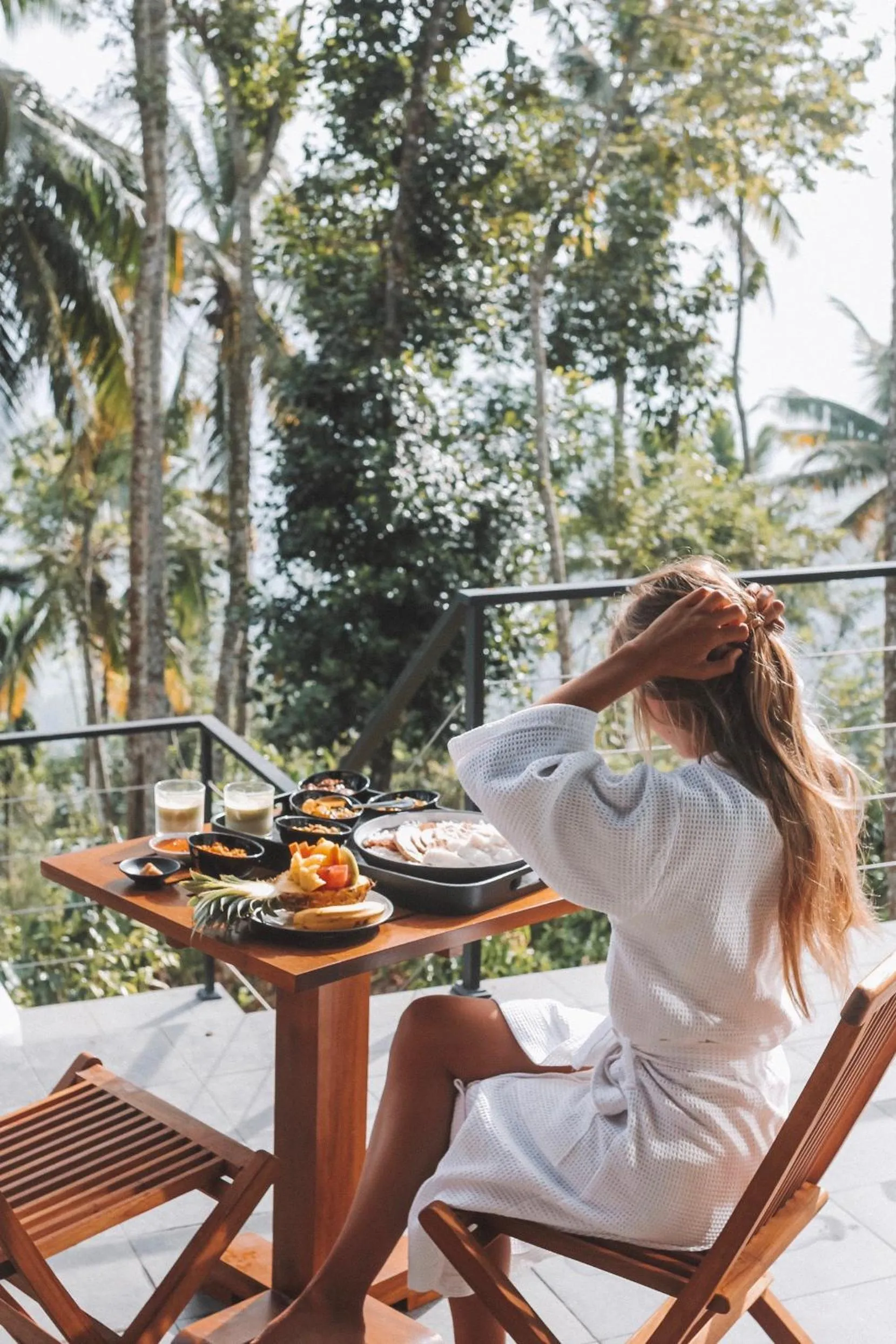 People in Aarunya Nature Resort - Kandy